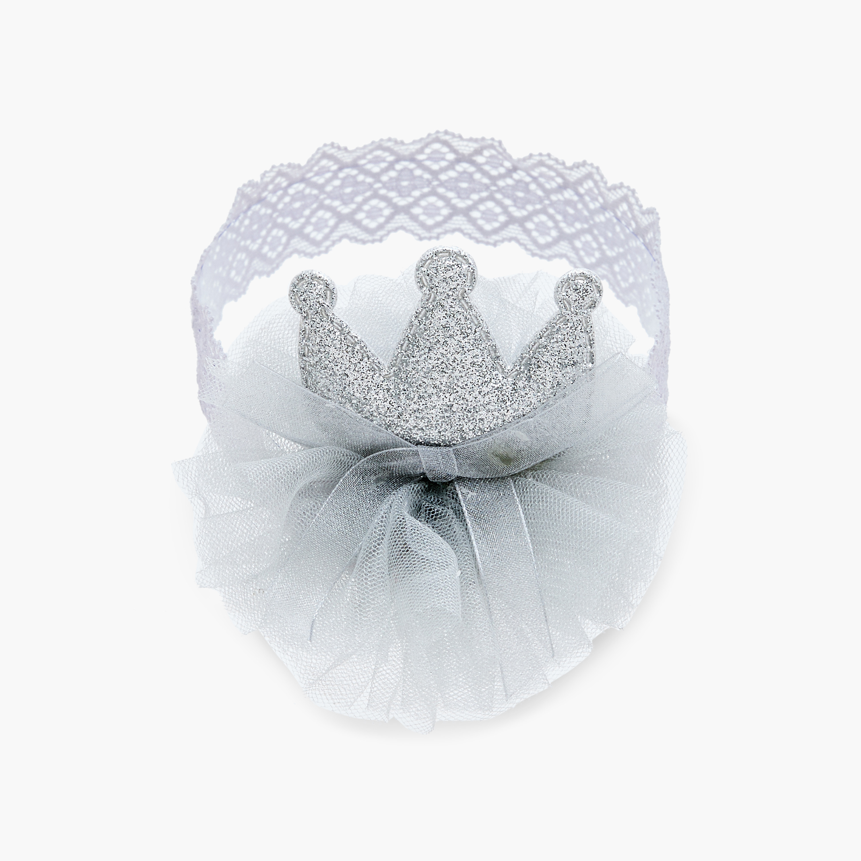 Juniors Crown Detail Booties and Headband Set-baby-girls-shoes-booties-image-5