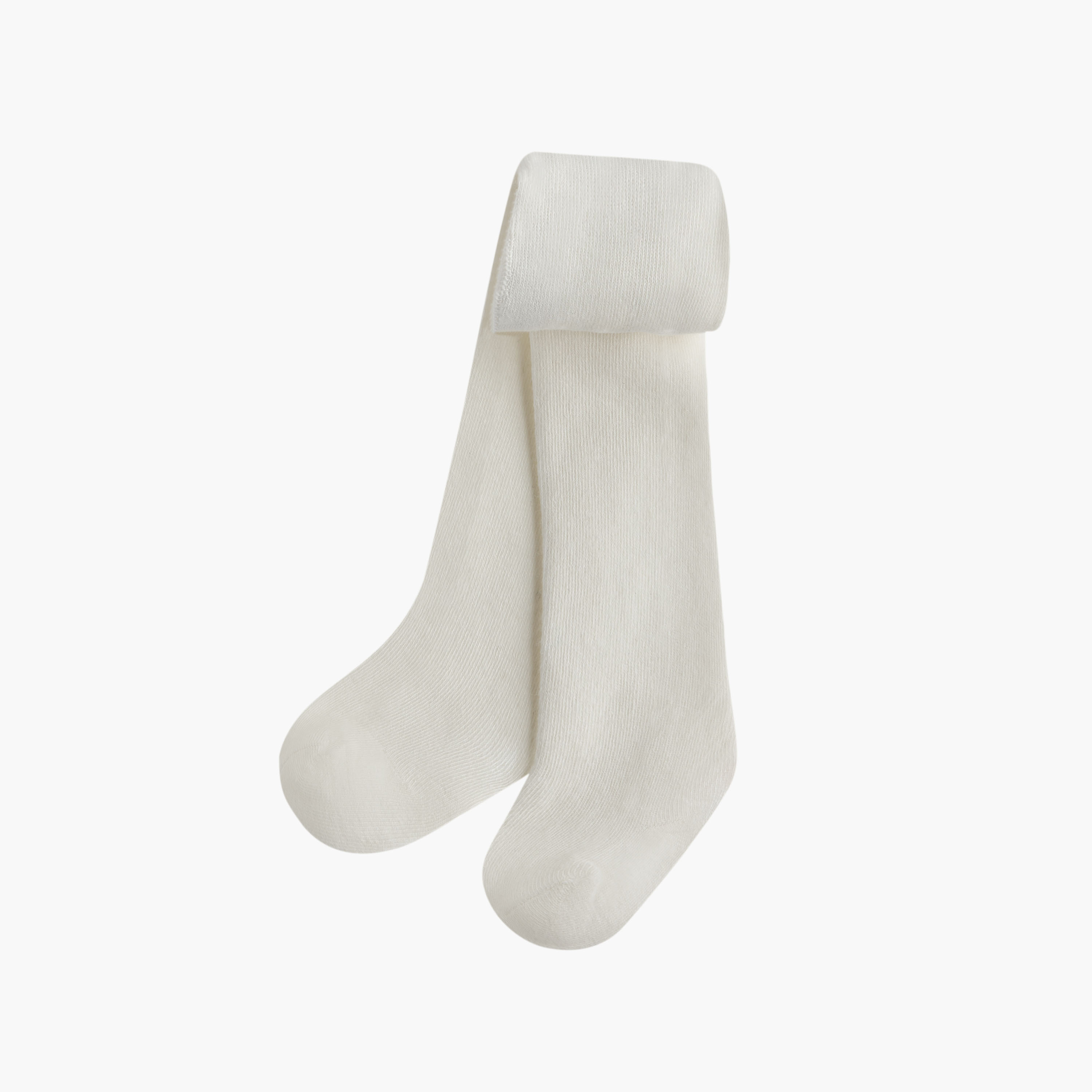 Juniors Solid Tights with Elasticated Waistband - Set of 2-baby-girls-accessories-socks-image-3