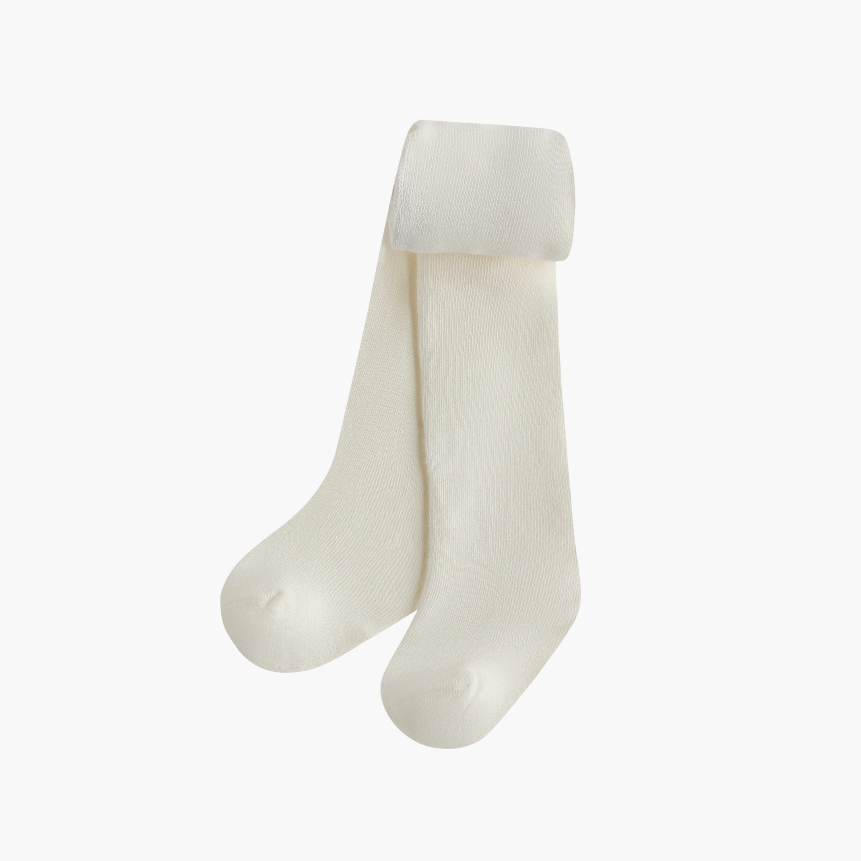 Juniors Solid Tights with Elasticated Waistband - Set of 2-baby-girls-accessories-socks-image-3