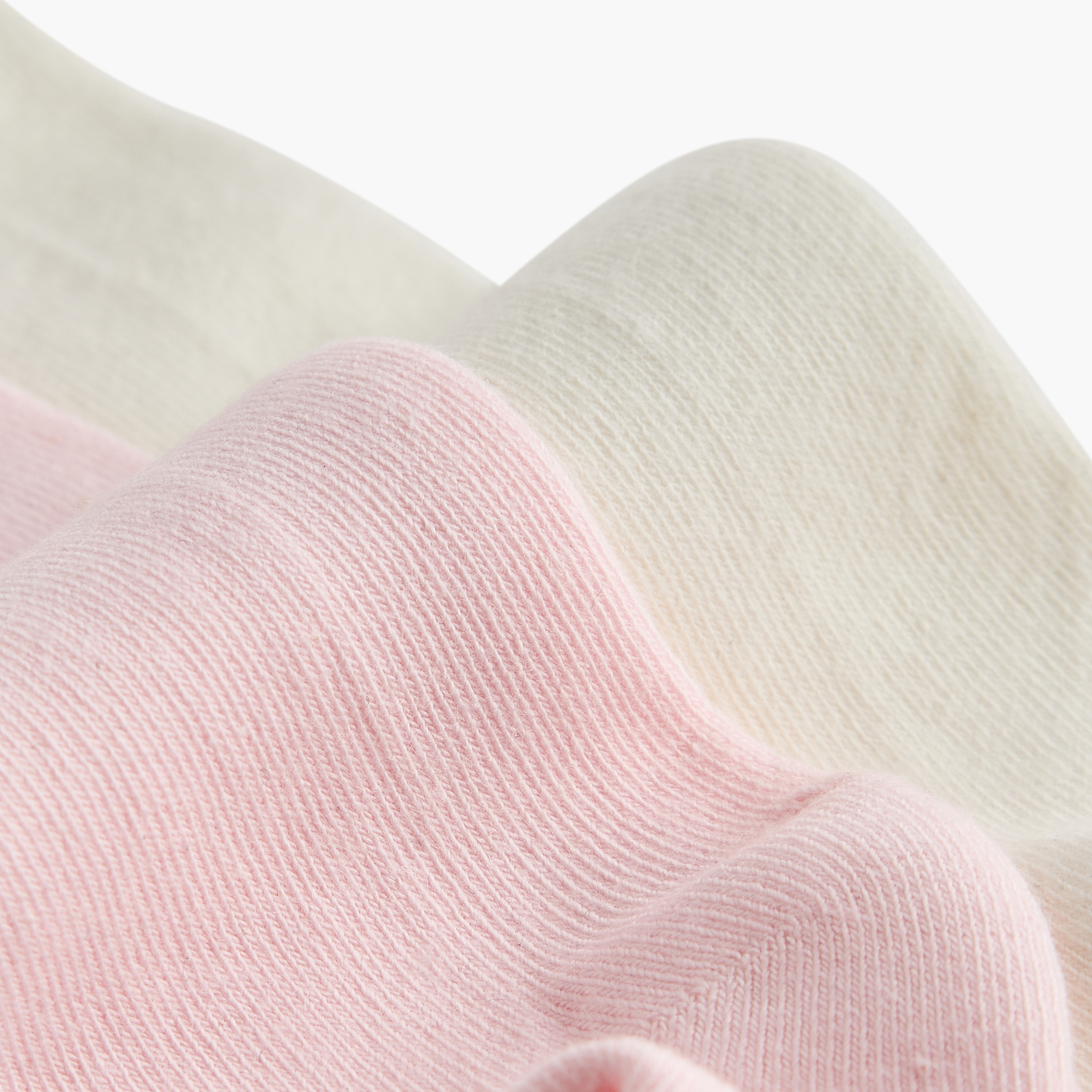 Juniors Solid Tights with Elasticated Waistband - Set of 2-baby-girls-accessories-socks-image-4