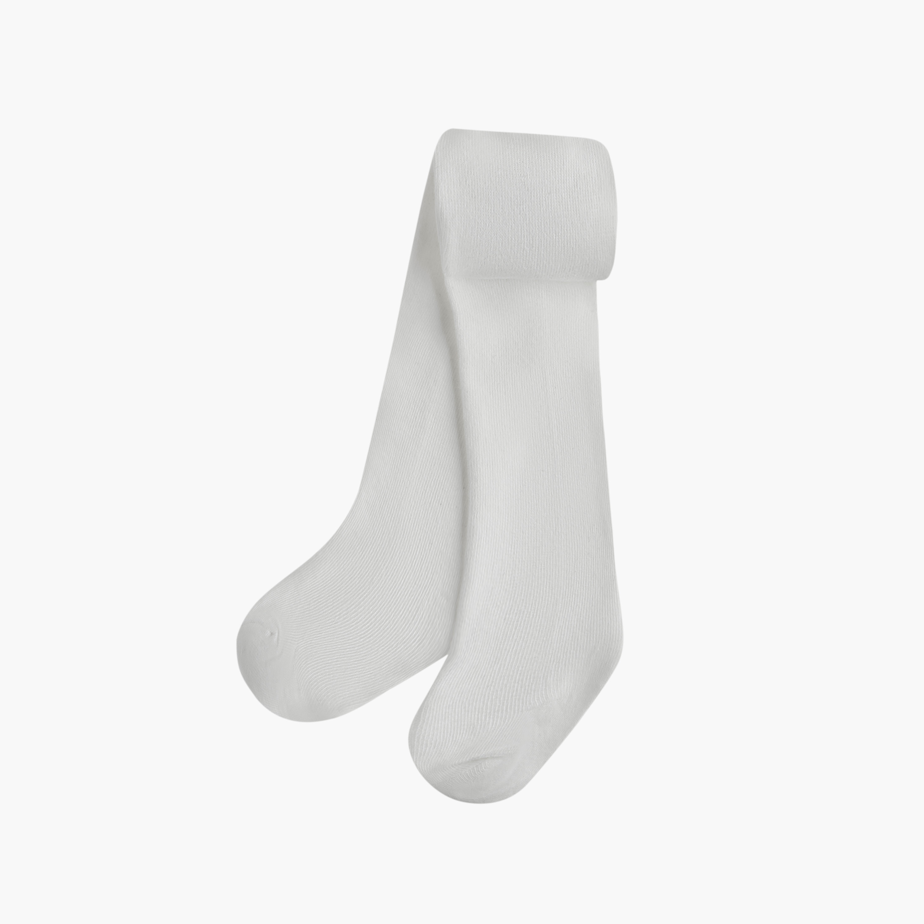 Juniors Solid Tights with Elasticated Waistband - Set of 2-baby-girls-accessories-socks-image-3