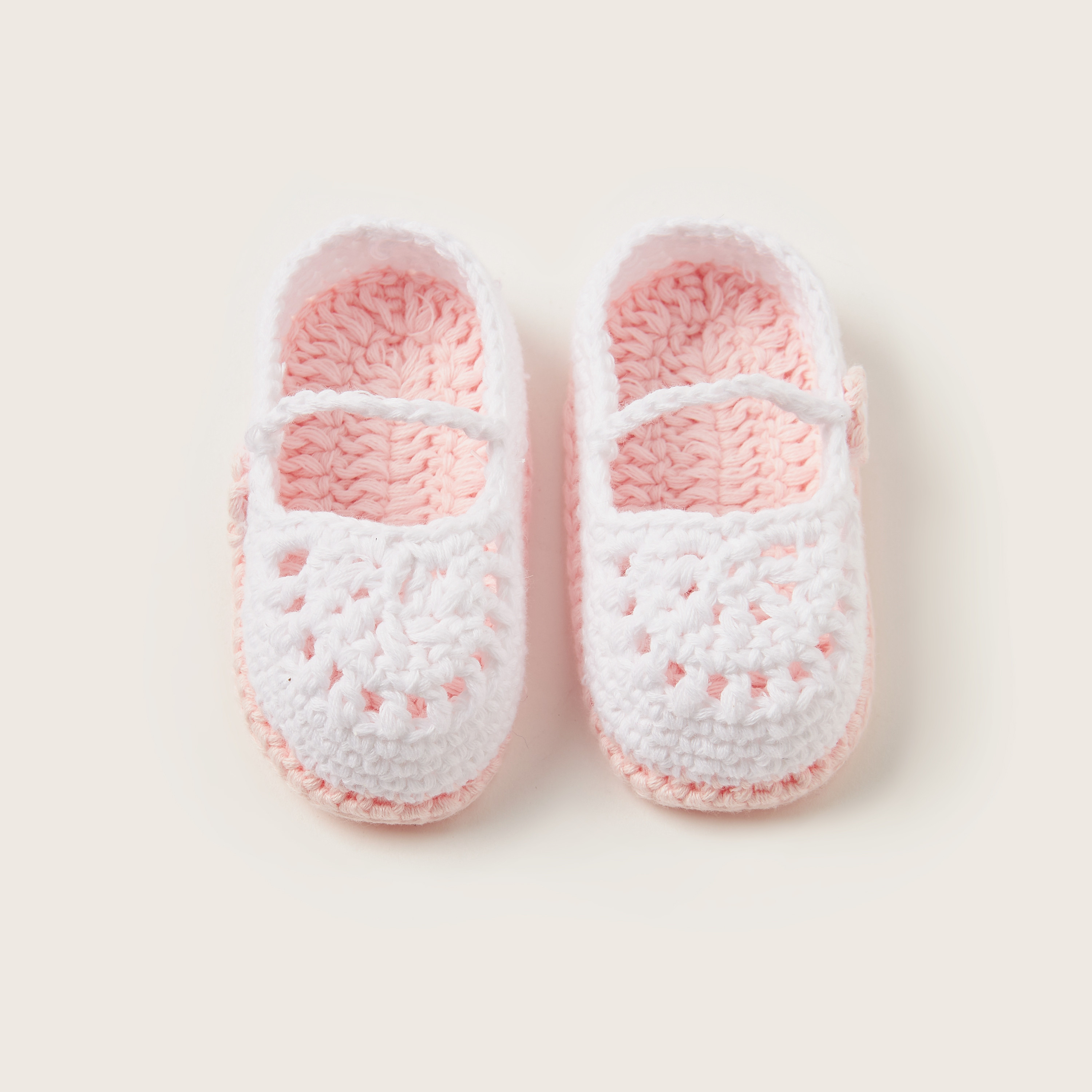 Giggles Textured Booties-baby-girls-shoes-booties-image-5