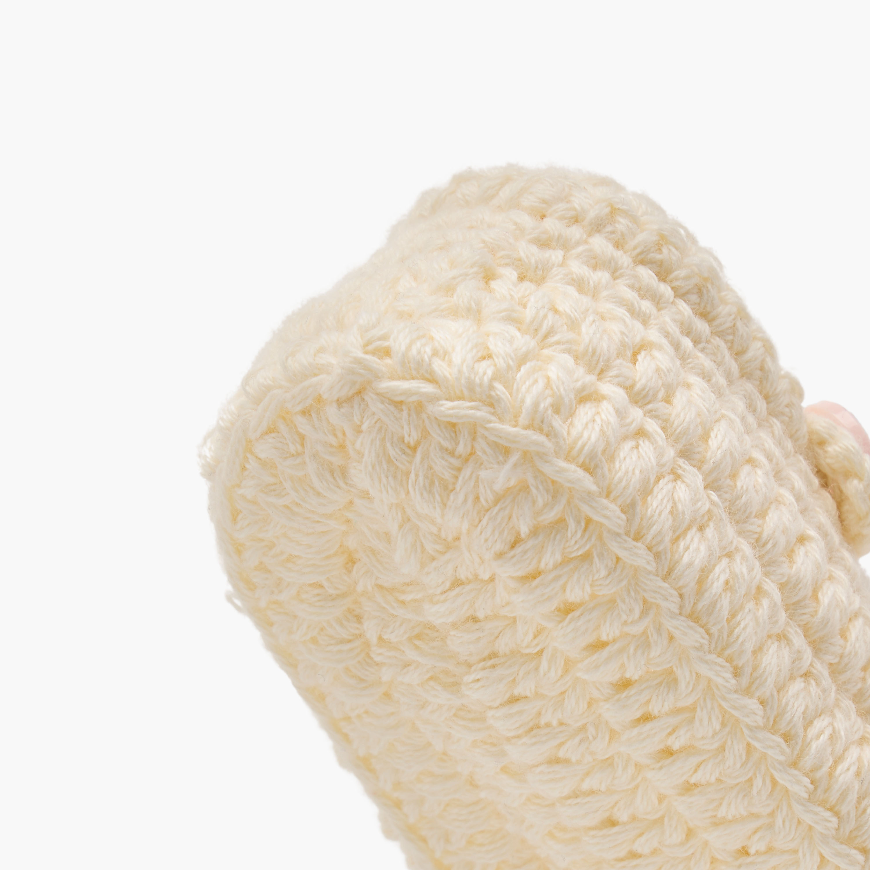 Juniors Crochet Textured Booties with Pom-Pom Detail-baby-girls-shoes-booties-image-5