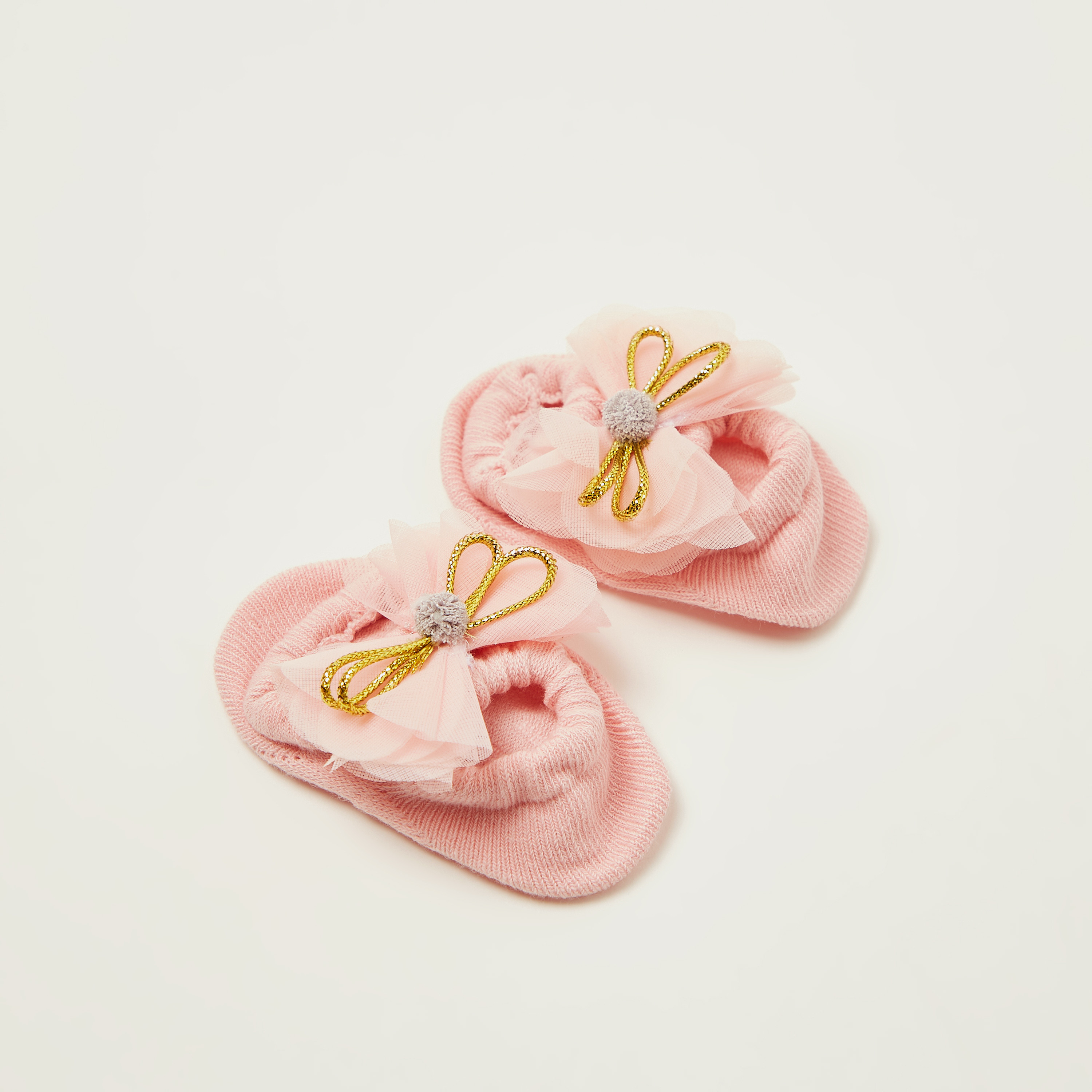 Juniors Bow Accented Headband and Booties Set-baby-girls-accessories-hairaccessories-image-3