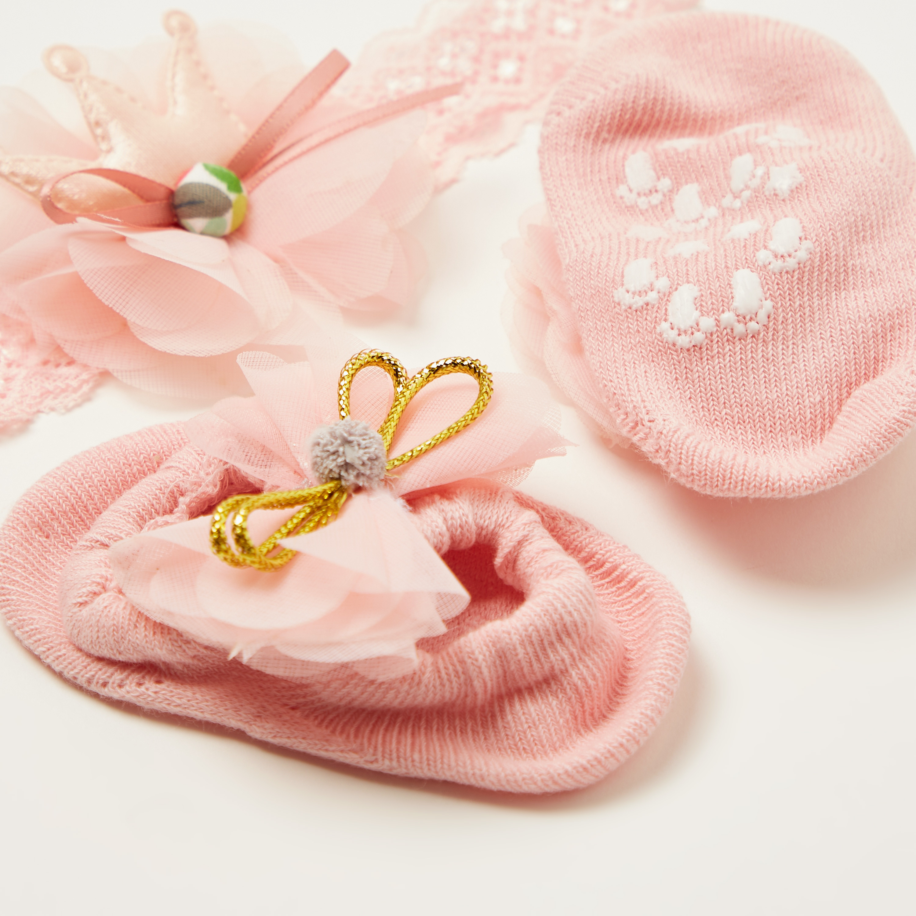 Juniors Bow Accented Headband and Booties Set-baby-girls-accessories-hairaccessories-image-4