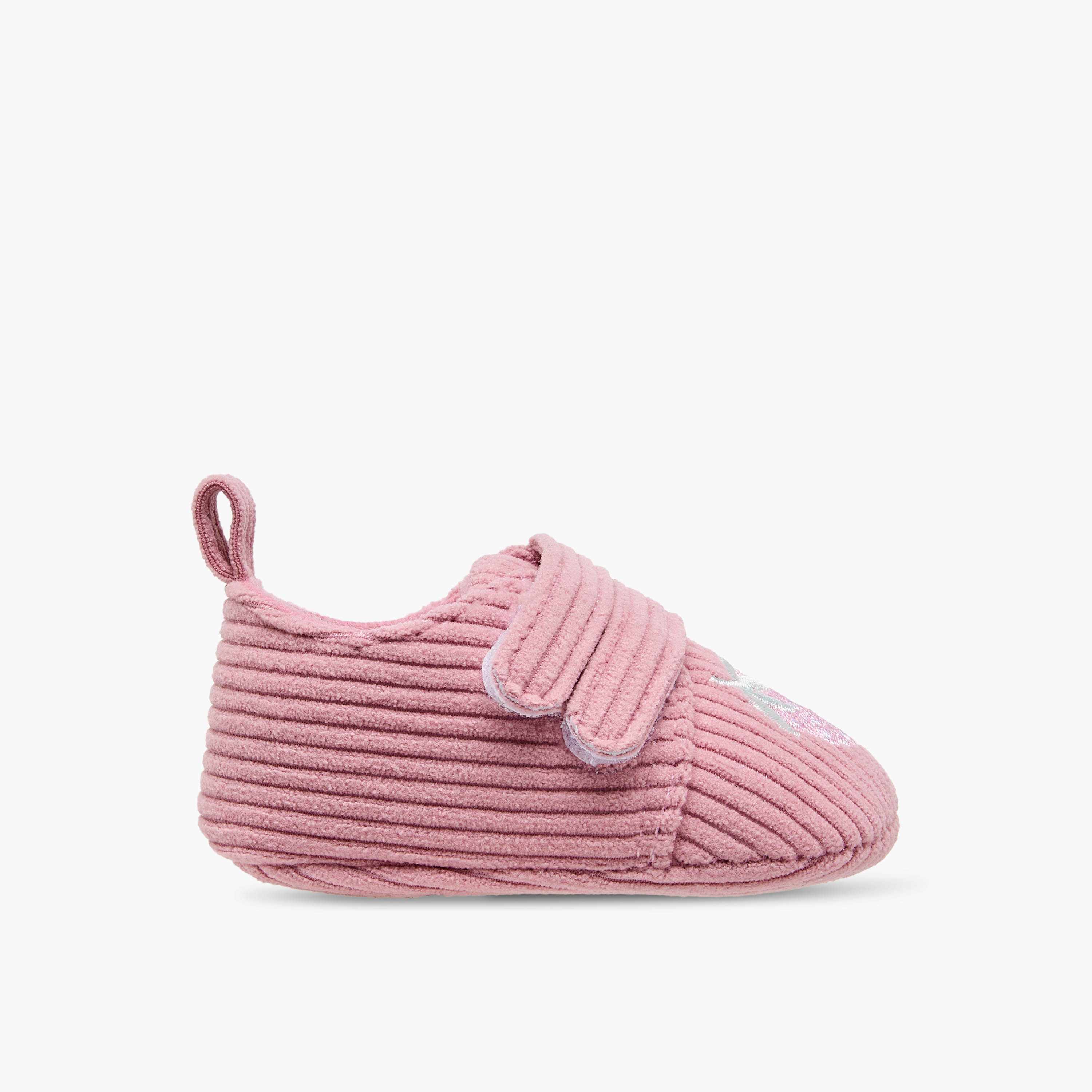 Juniors Booties with Strawberry Embroidery-baby-girls-shoes-booties-image-3