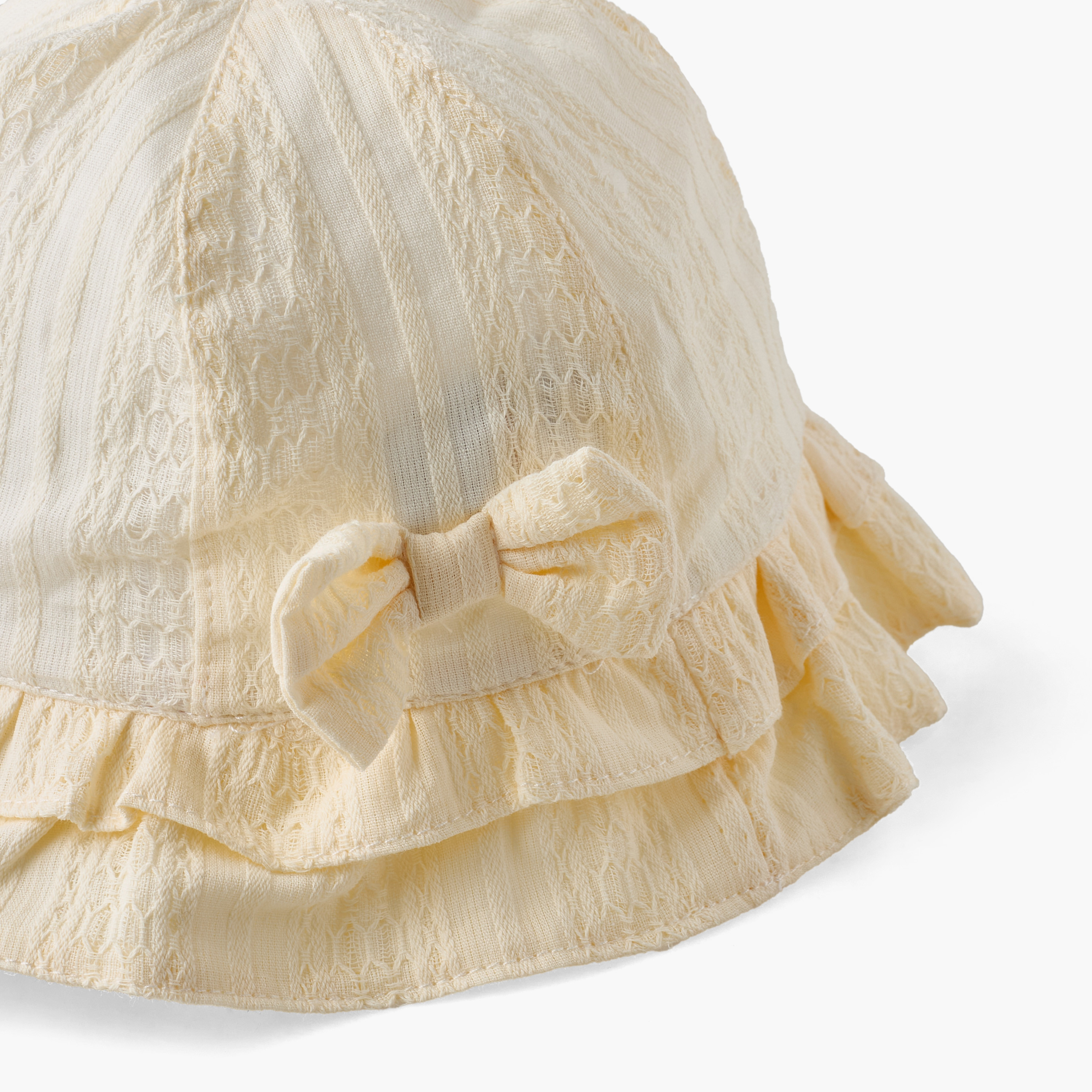 Juniors Bucket Hat with Bow-baby-girls-accessories-caps-image-3