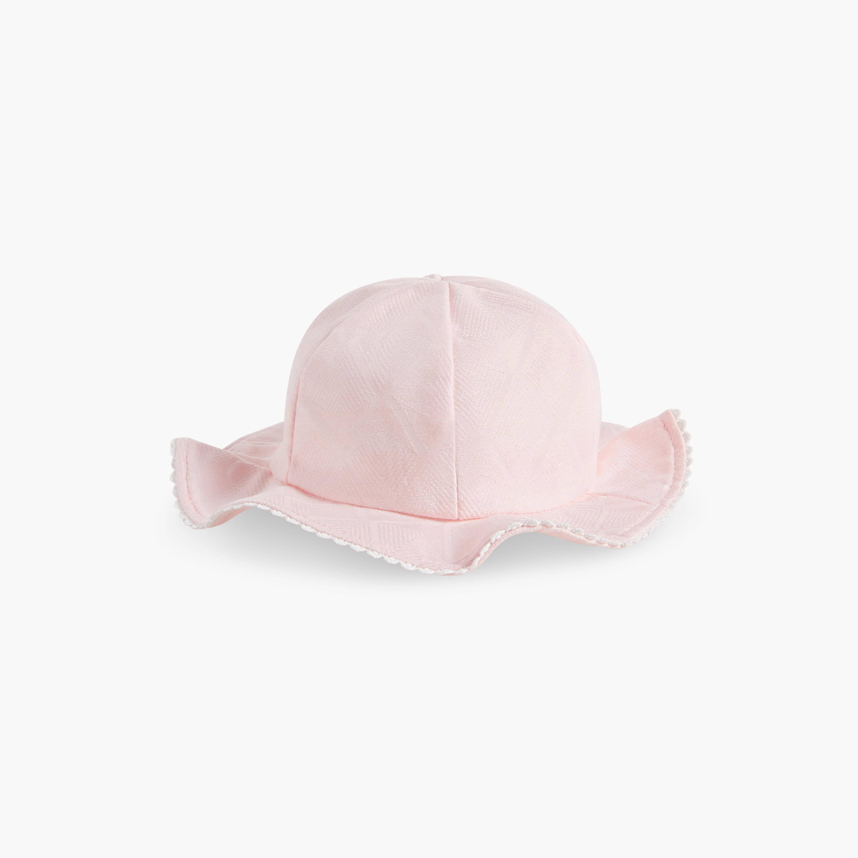Juniors Girls Bucket Hat with Heart Accent - Cotton-baby-girls-accessories-caps-image-3