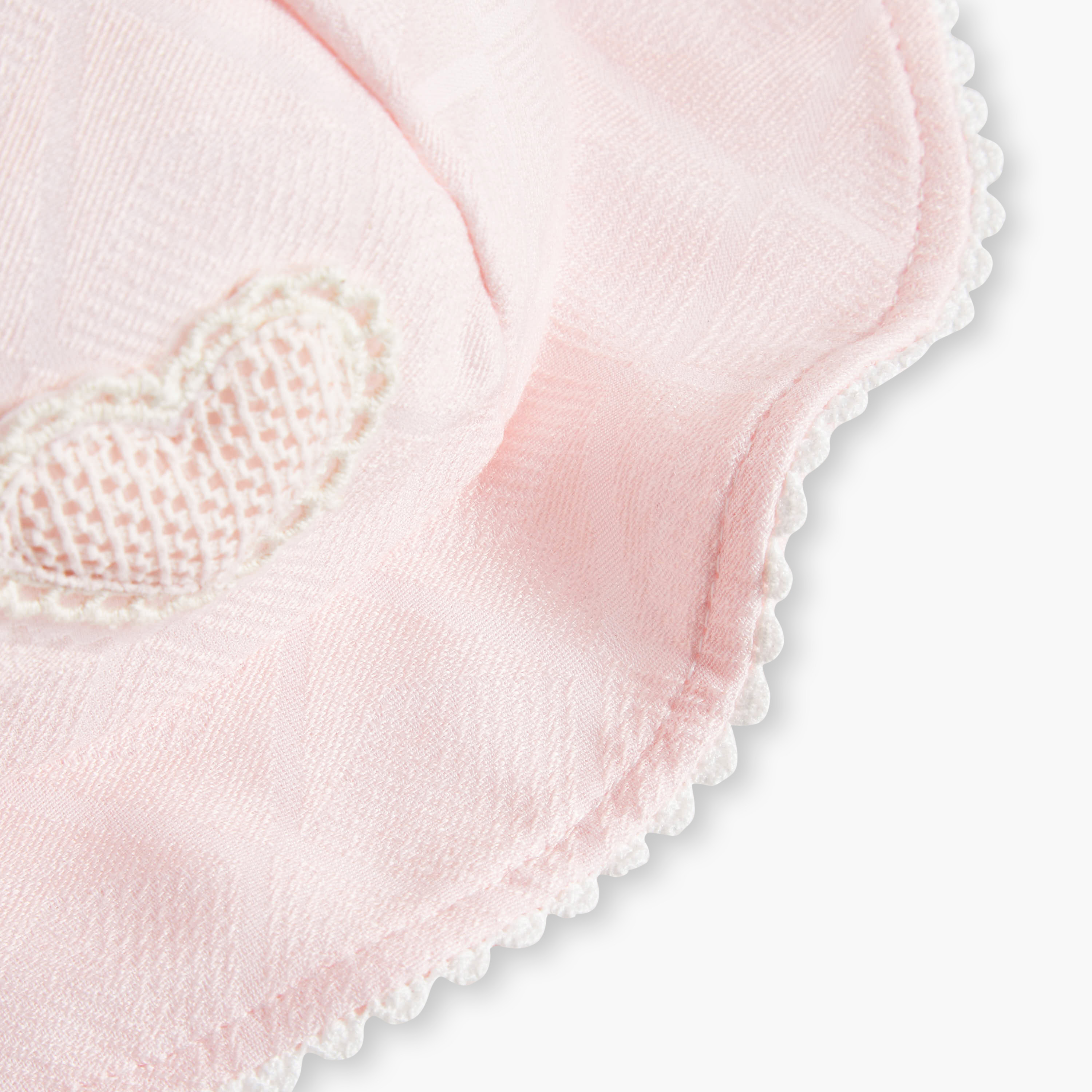 Juniors Girls Bucket Hat with Heart Accent - Cotton-baby-girls-accessories-caps-image-7