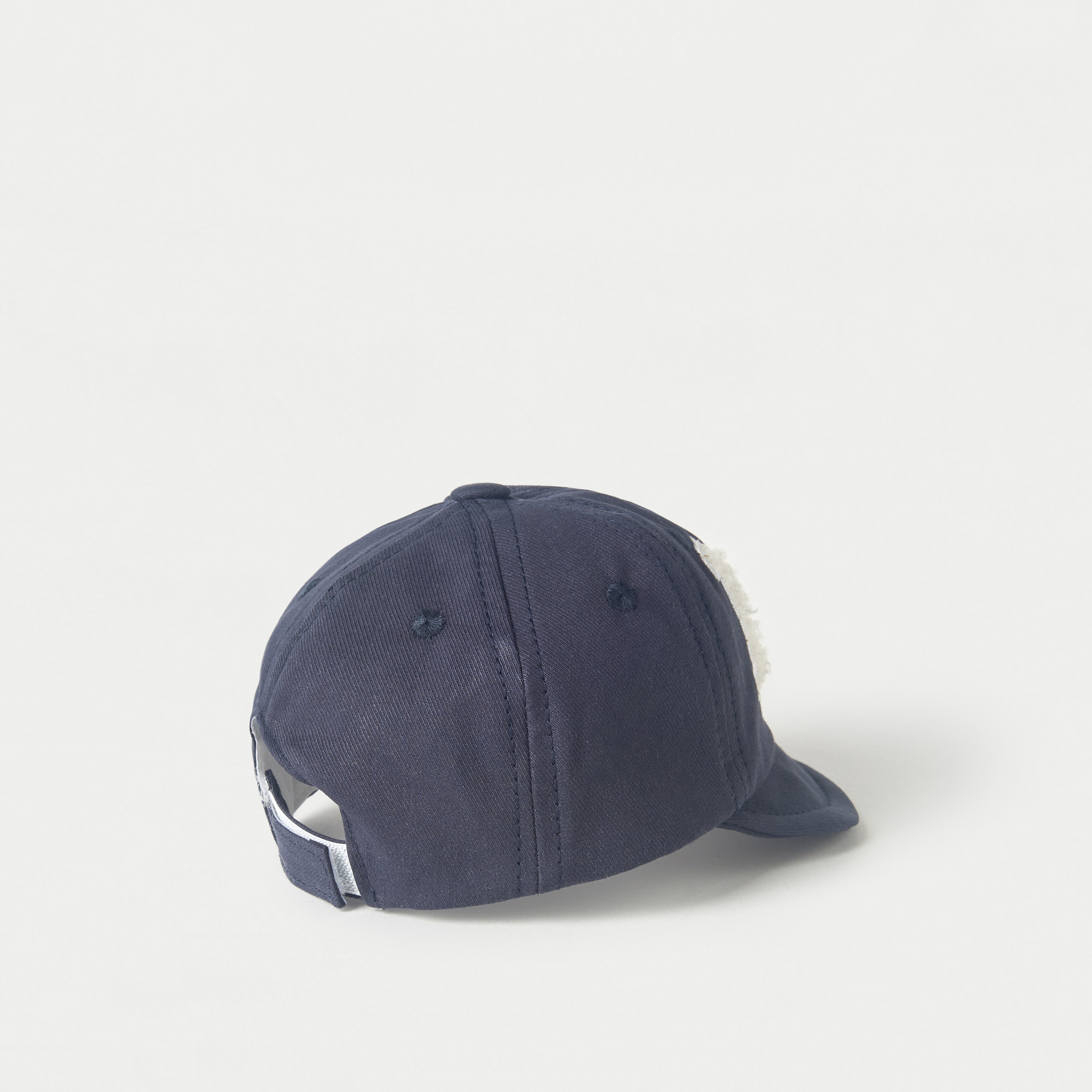 Juniors Embroidered Cap with Hook and Loop Closure-baby-boys-accessories-caps-image-3