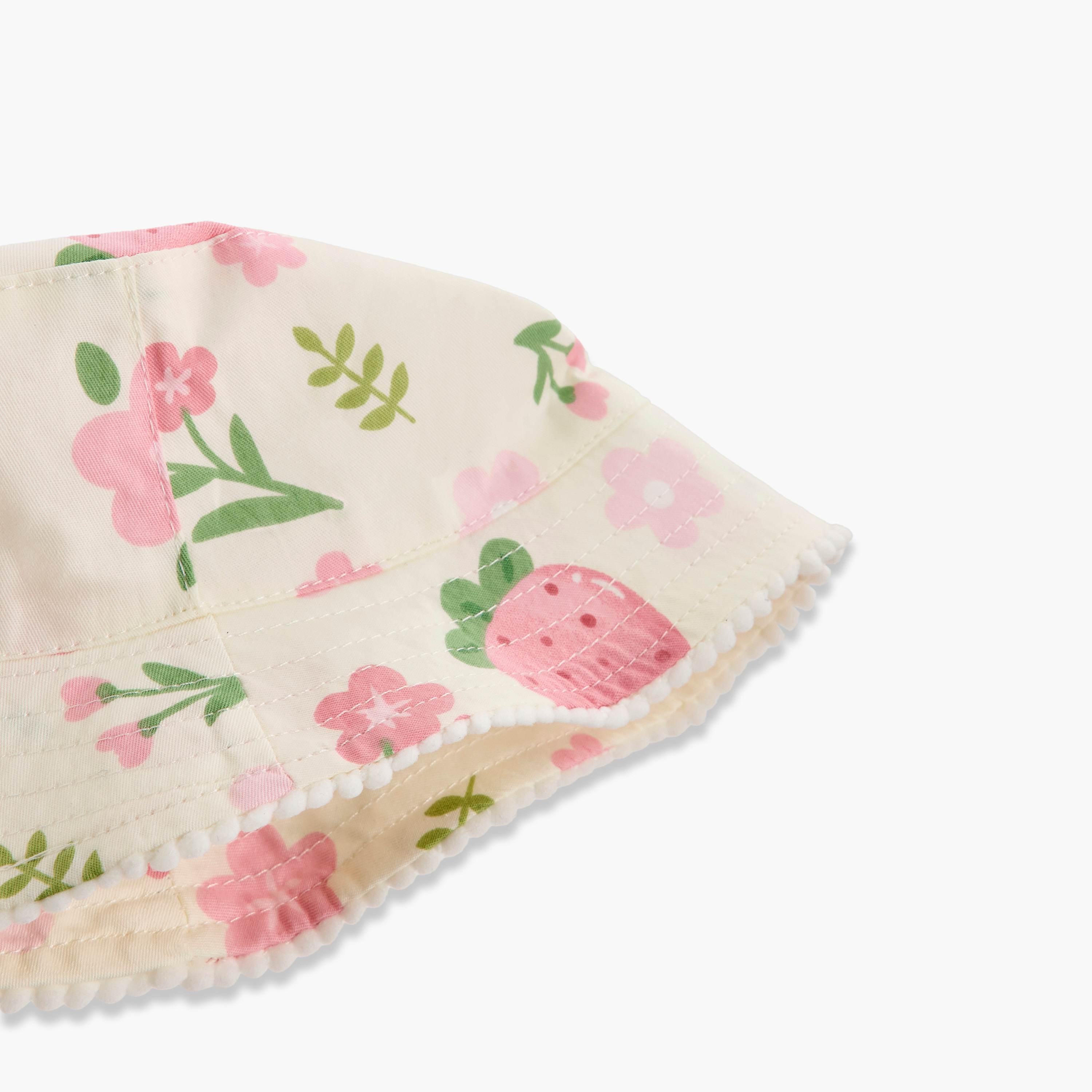 Juniors Floral Print Bucket Hat-baby-boys-accessories-caps-image-5