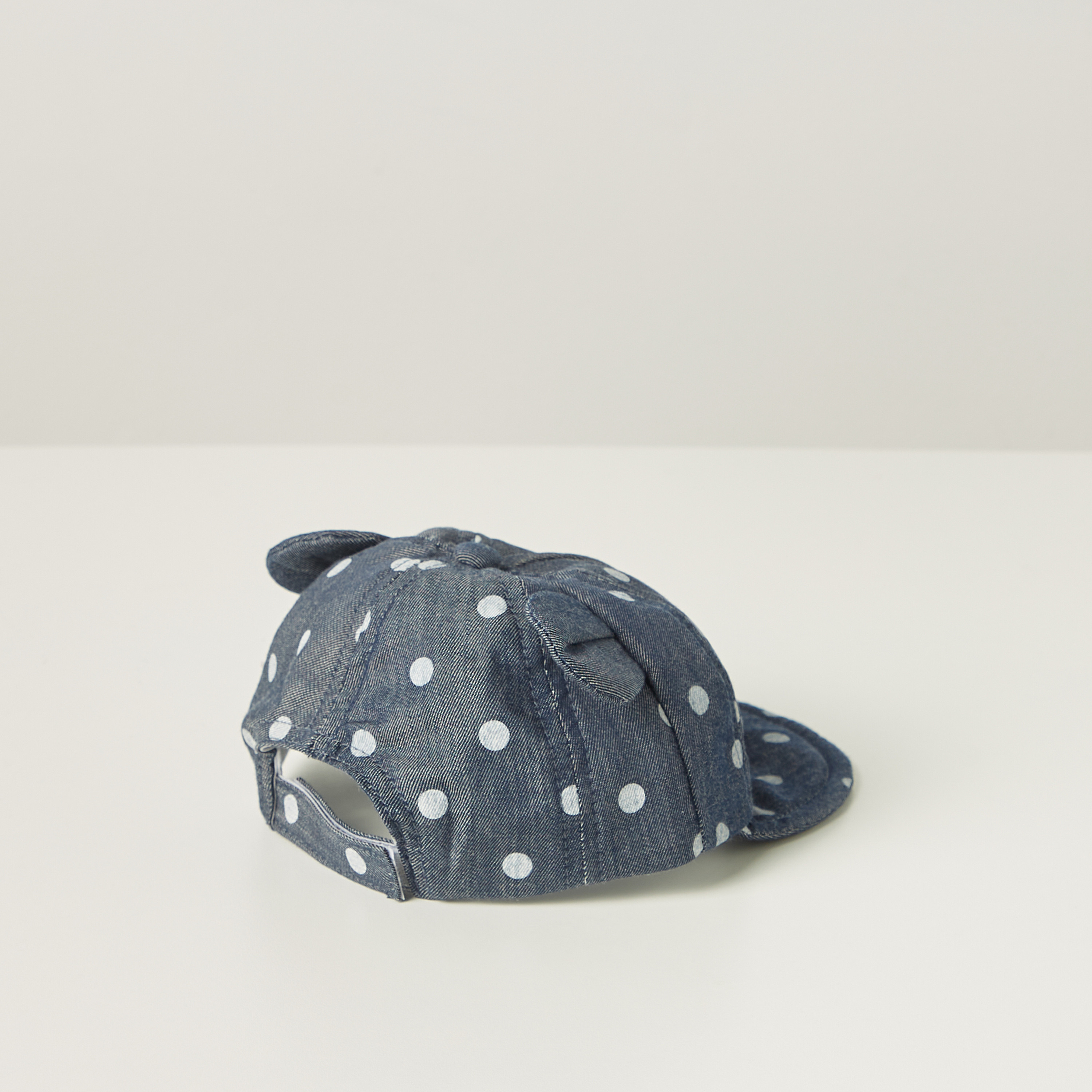 كاب بشريط إغلاق لاصق وطبعات منقطة من جونيورز-baby-girls-accessories-caps-image-3