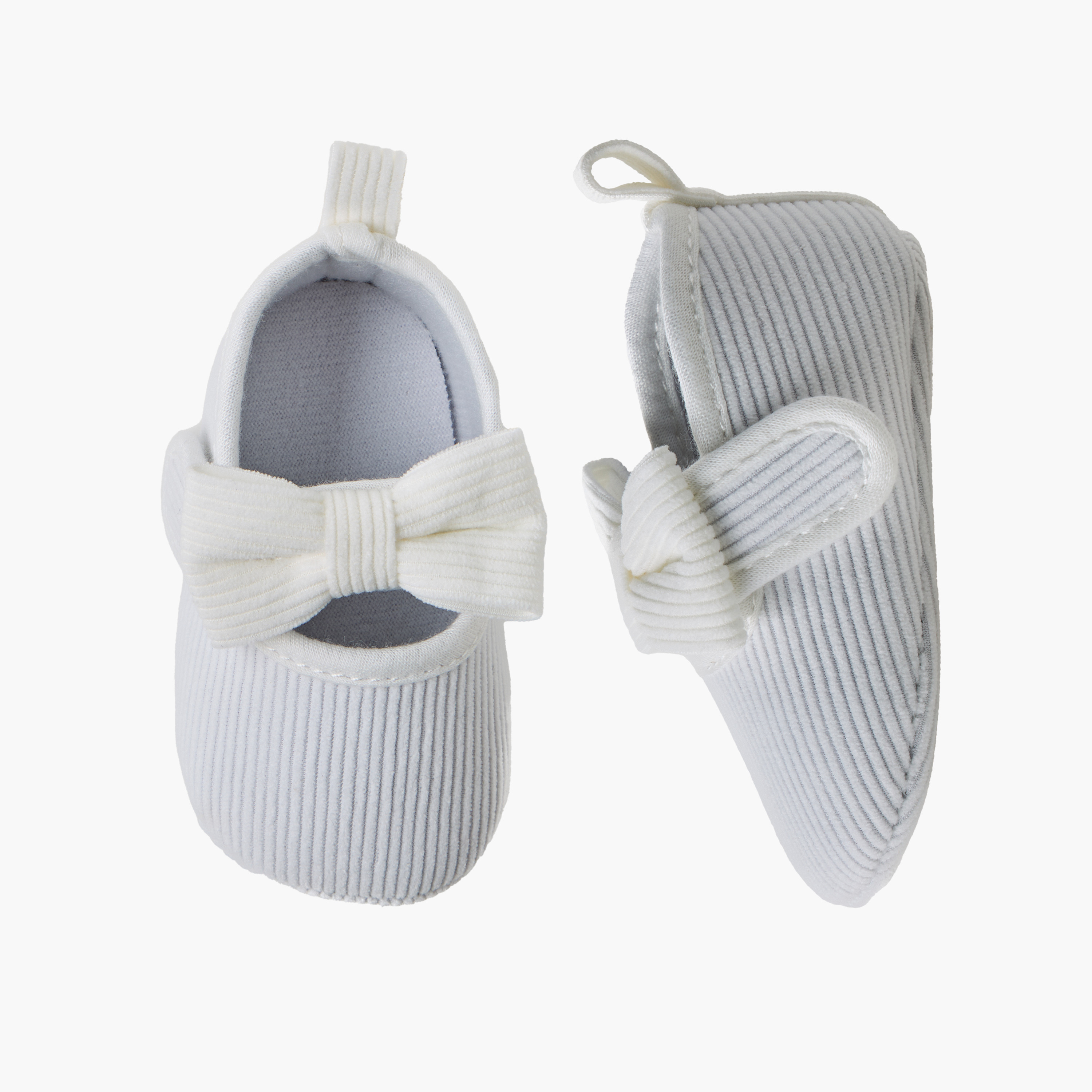 Juniors Booties with Hook and Loop Closure-baby-girls-shoes-booties-image-1