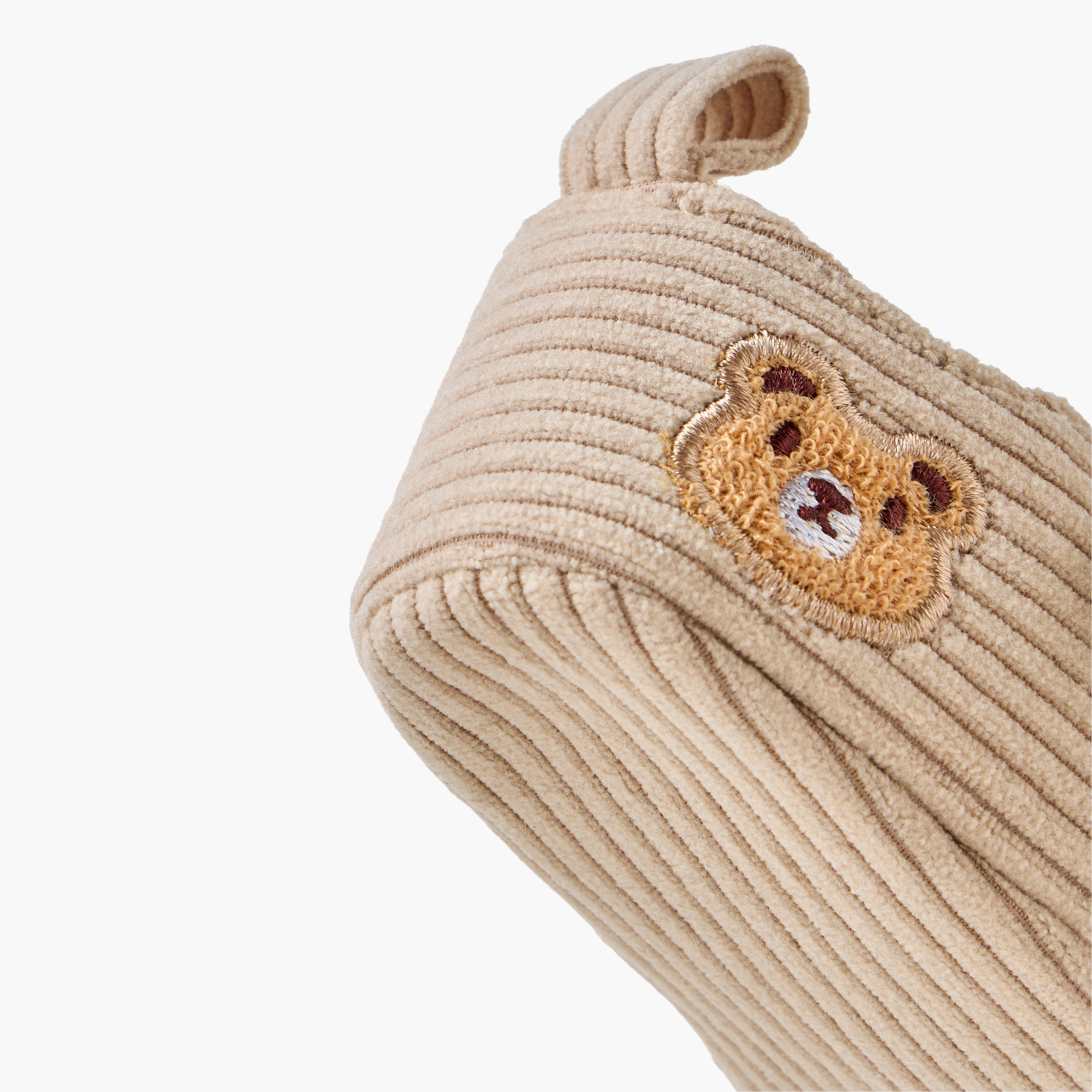 حذاء أطفال بشريط إغلاق لاصق وتفاصيل دب من جونيورز-baby-boys-shoes-booties-image-5
