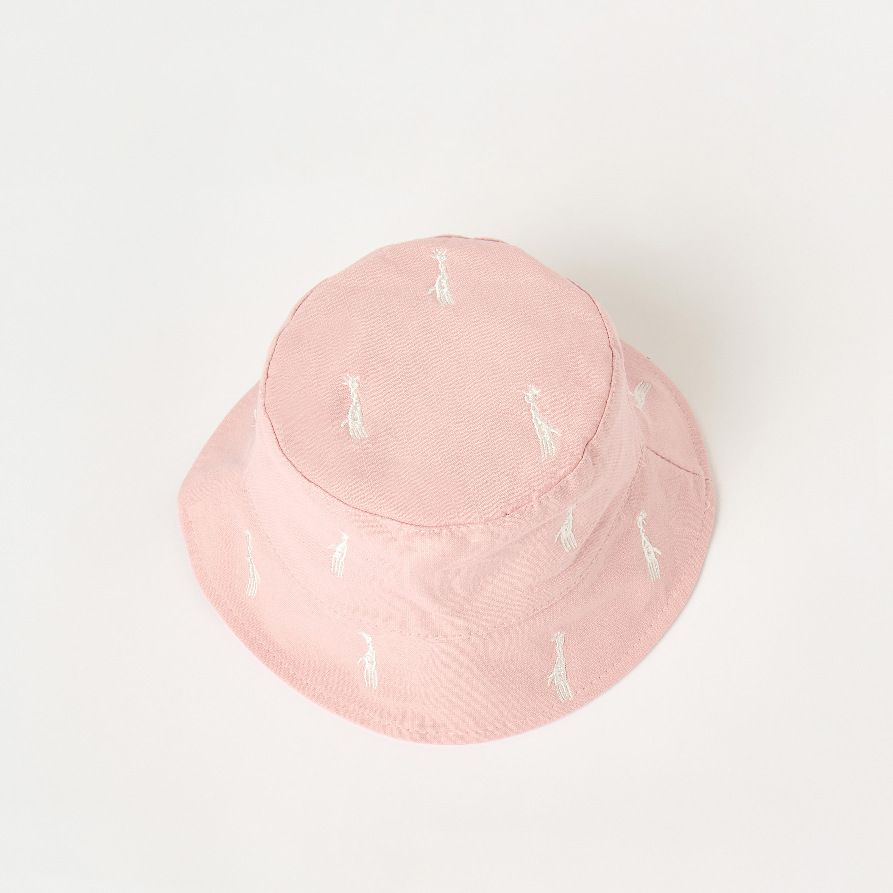 قبعة دلو بتطريز زرافة من جونيورز-promo_babyshop_Buy3for10_UAE230426-image-2