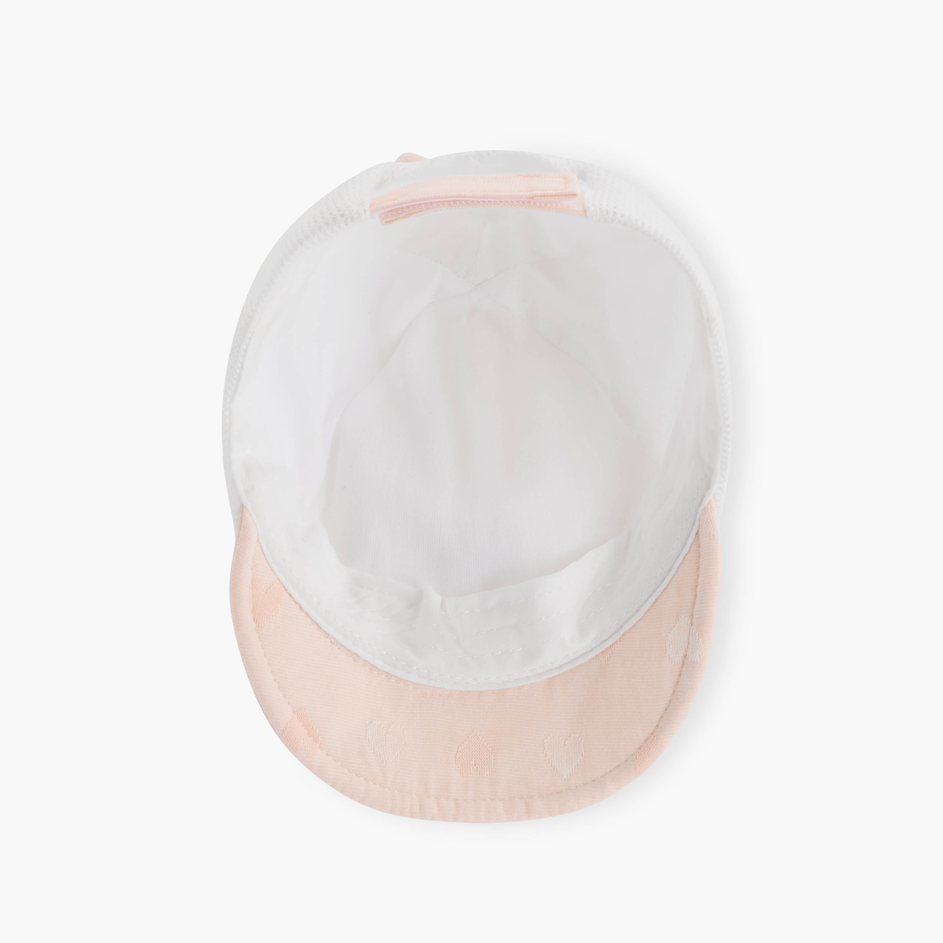 قبعة بآذان أرنب وشريط إغلاق لاصق من جونيورز-baby-girls-accessories-caps-image-1
