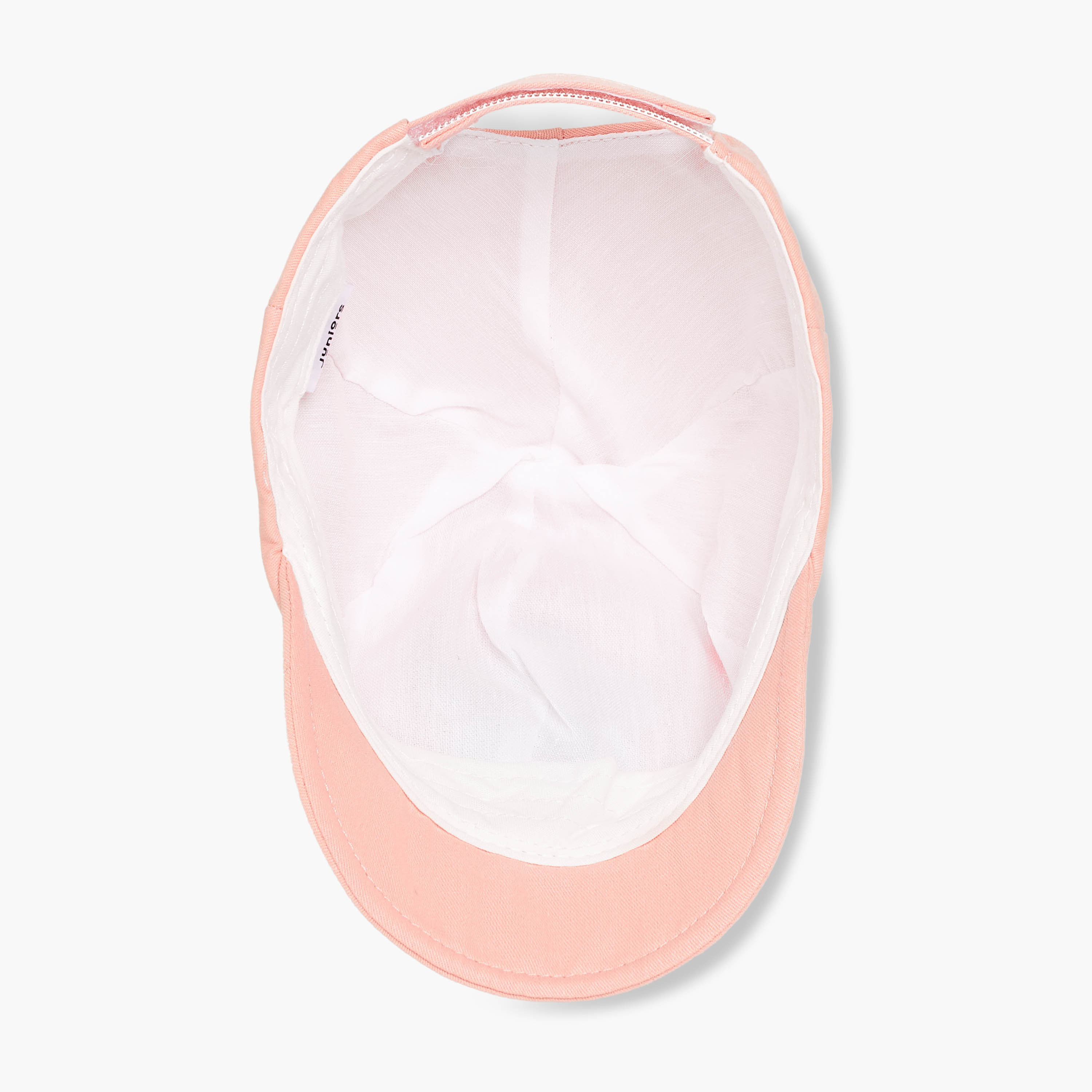 قبعة بشريط إغلاق لاصق من جونيورز-baby-girls-accessories-caps-image-1