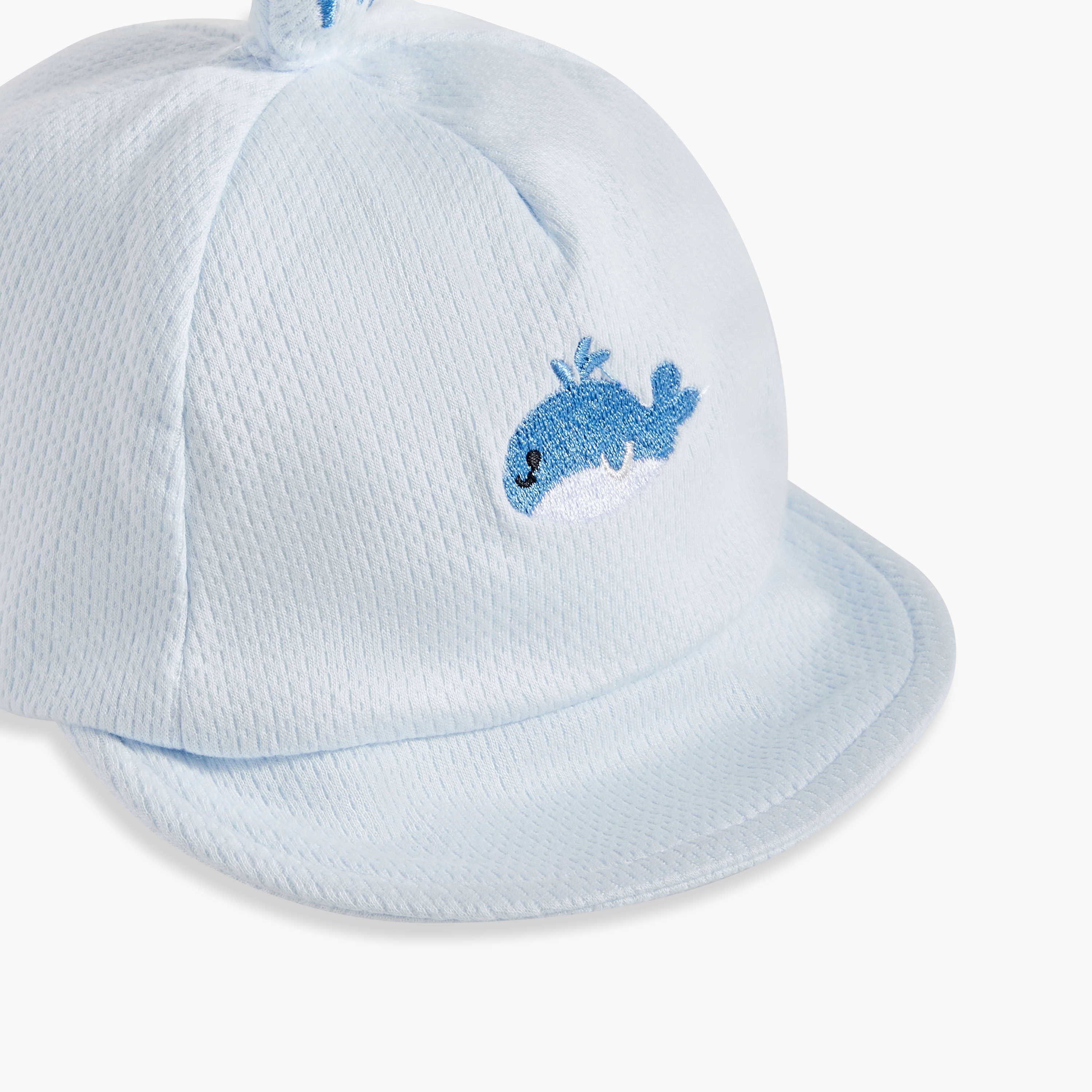 Juniors Cap with Whale Embroidery-baby-boys-accessories-caps-image-5