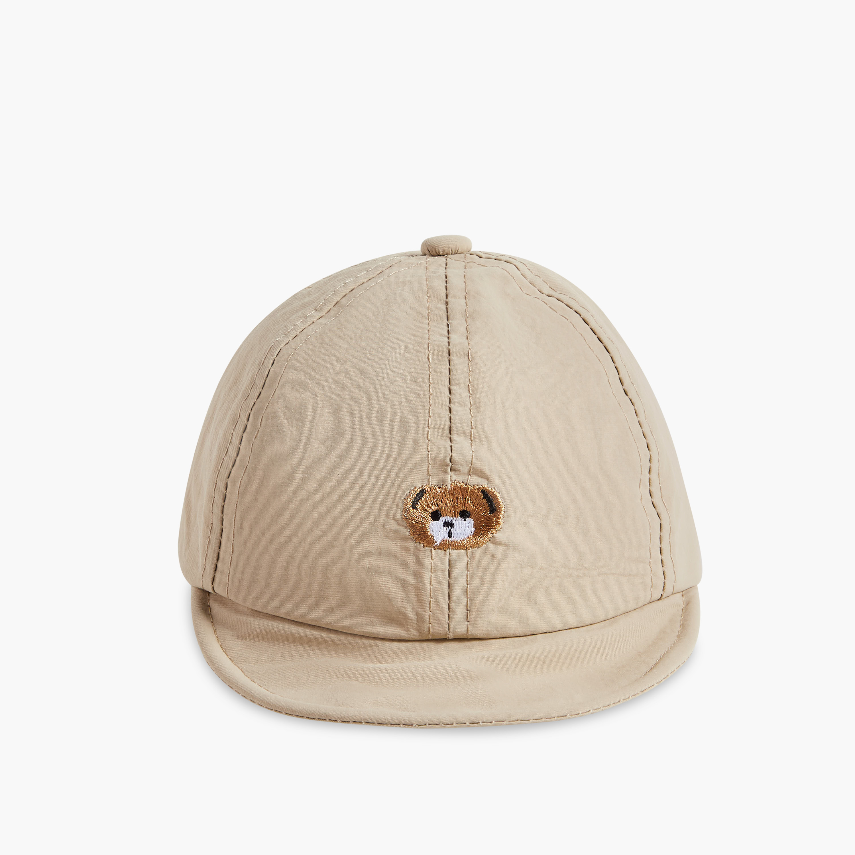 كاب أطفال بتطريز دب من جونيورز-baby-boys-accessories-caps-image-1