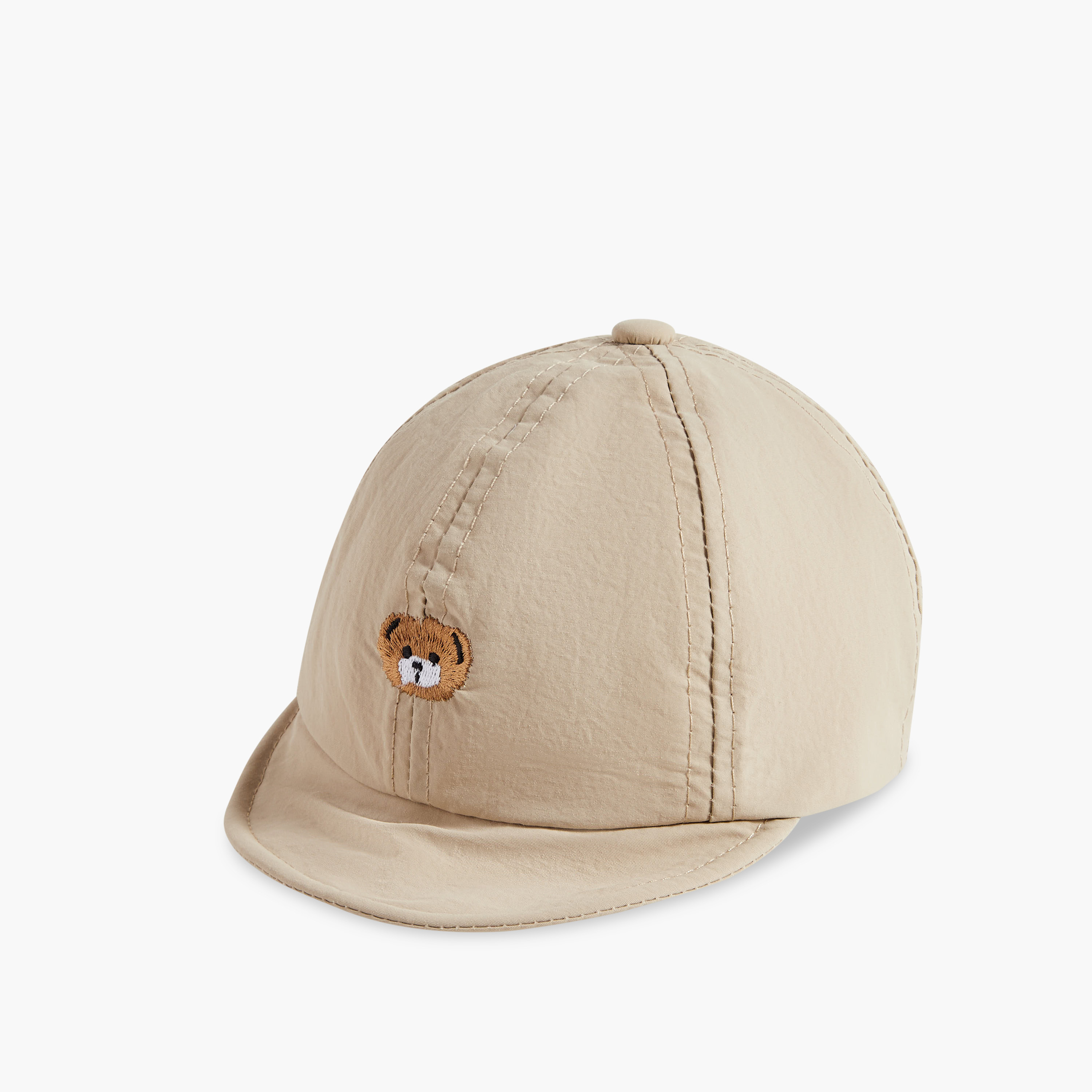 كاب أطفال بتطريز دب من جونيورز-baby-boys-accessories-caps-image-2