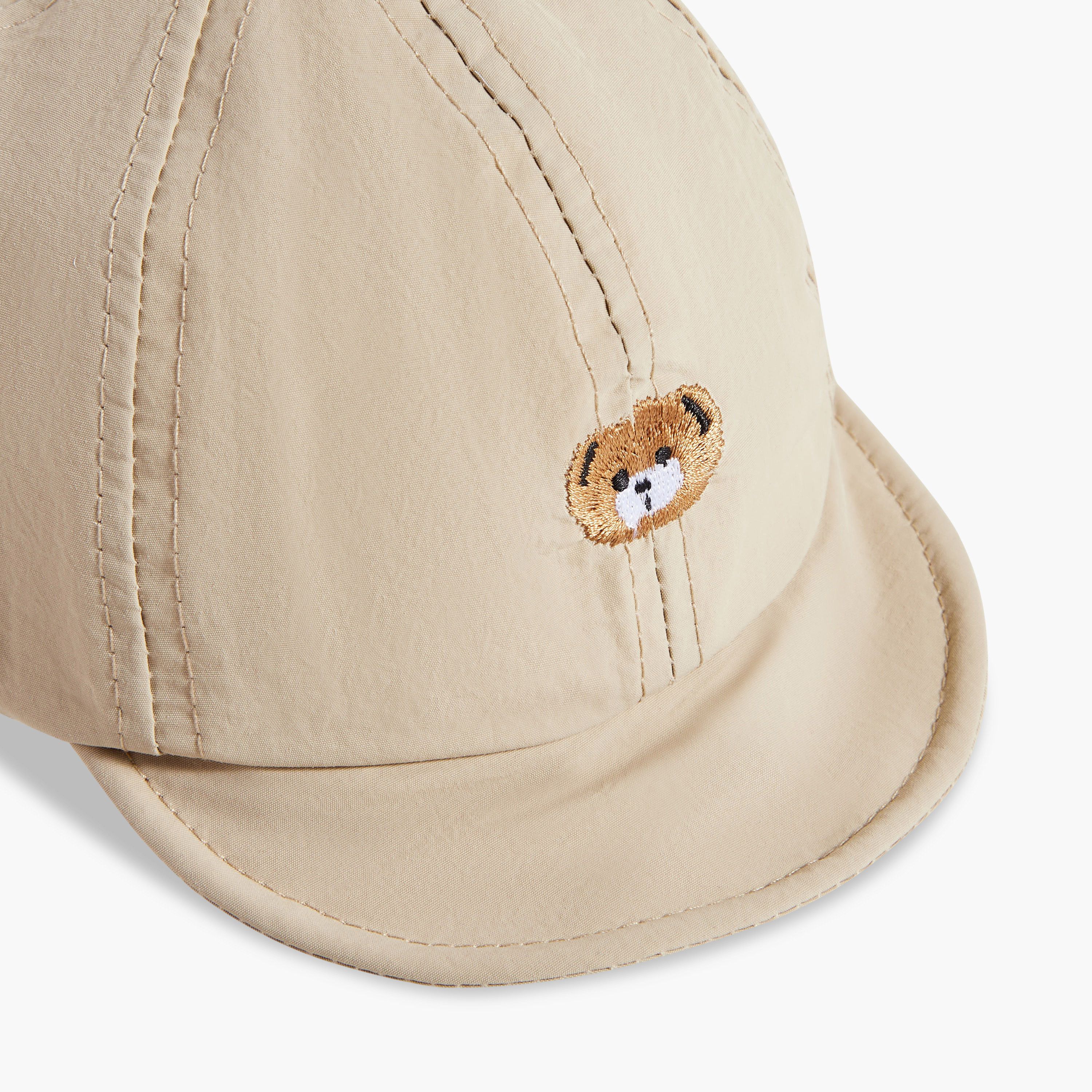 كاب أطفال بتطريز دب من جونيورز-baby-boys-accessories-caps-image-5