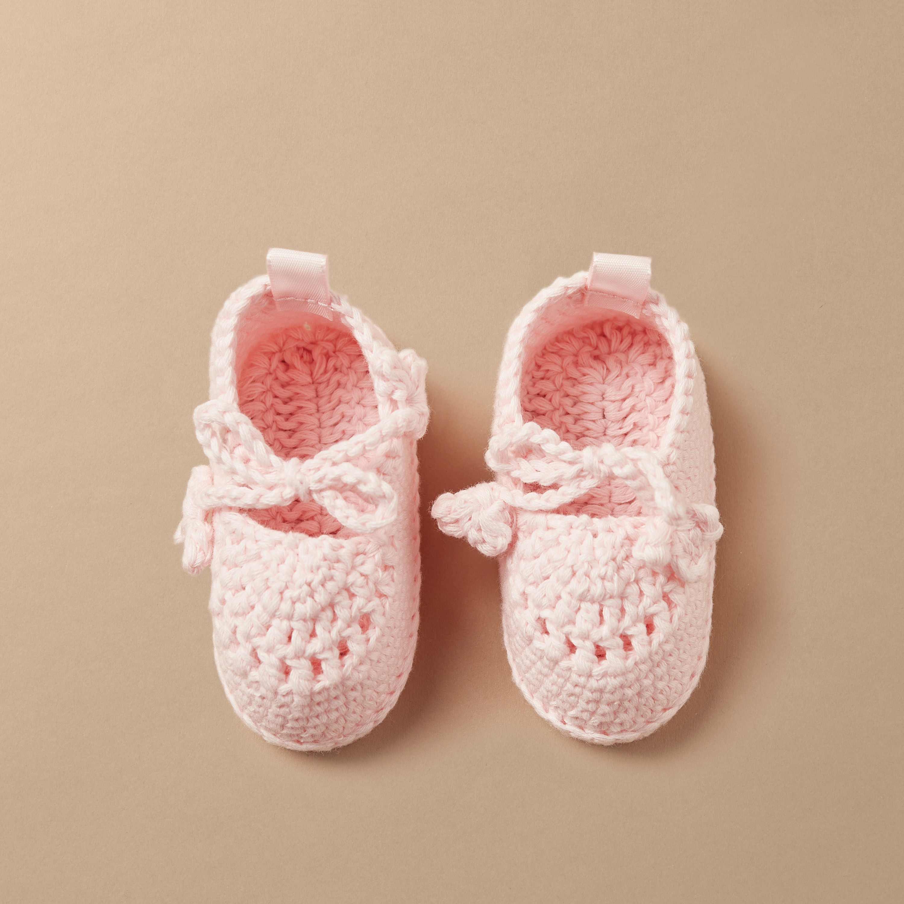 Juniors Textured Booties with Bow Detail-baby-girls-shoes-booties-image-5