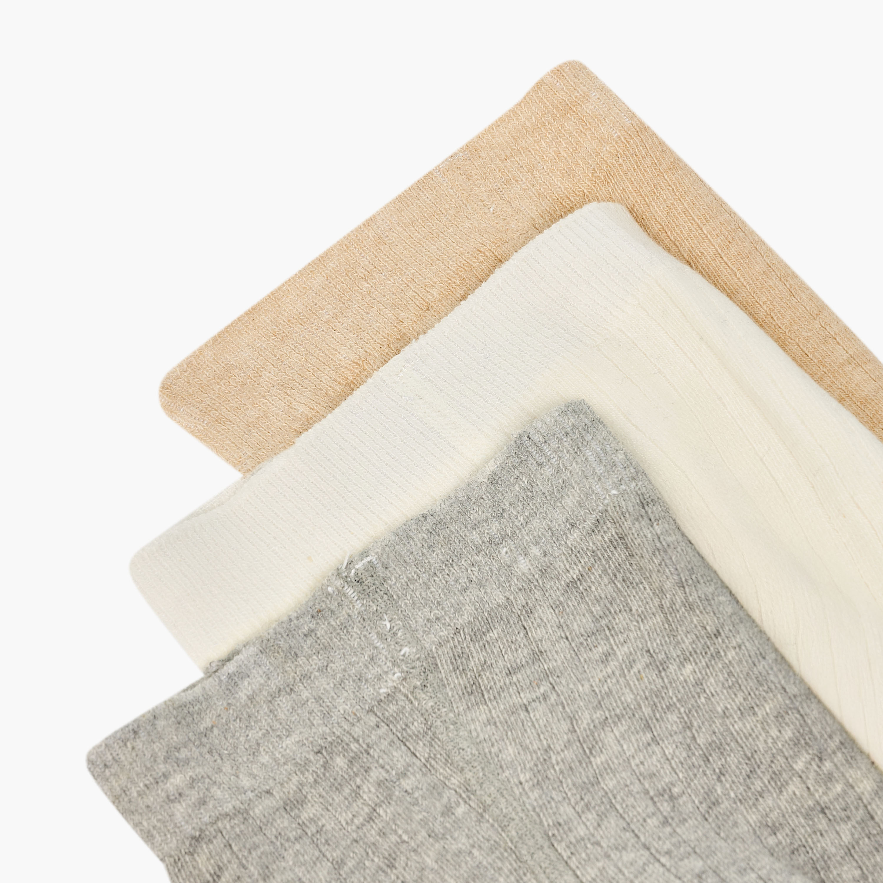 طقم سراويل تحتانية قطن 3 قطع بخصر مطاطي من جونيورز-baby-girls-clothing-bottoms-leggings-image-1