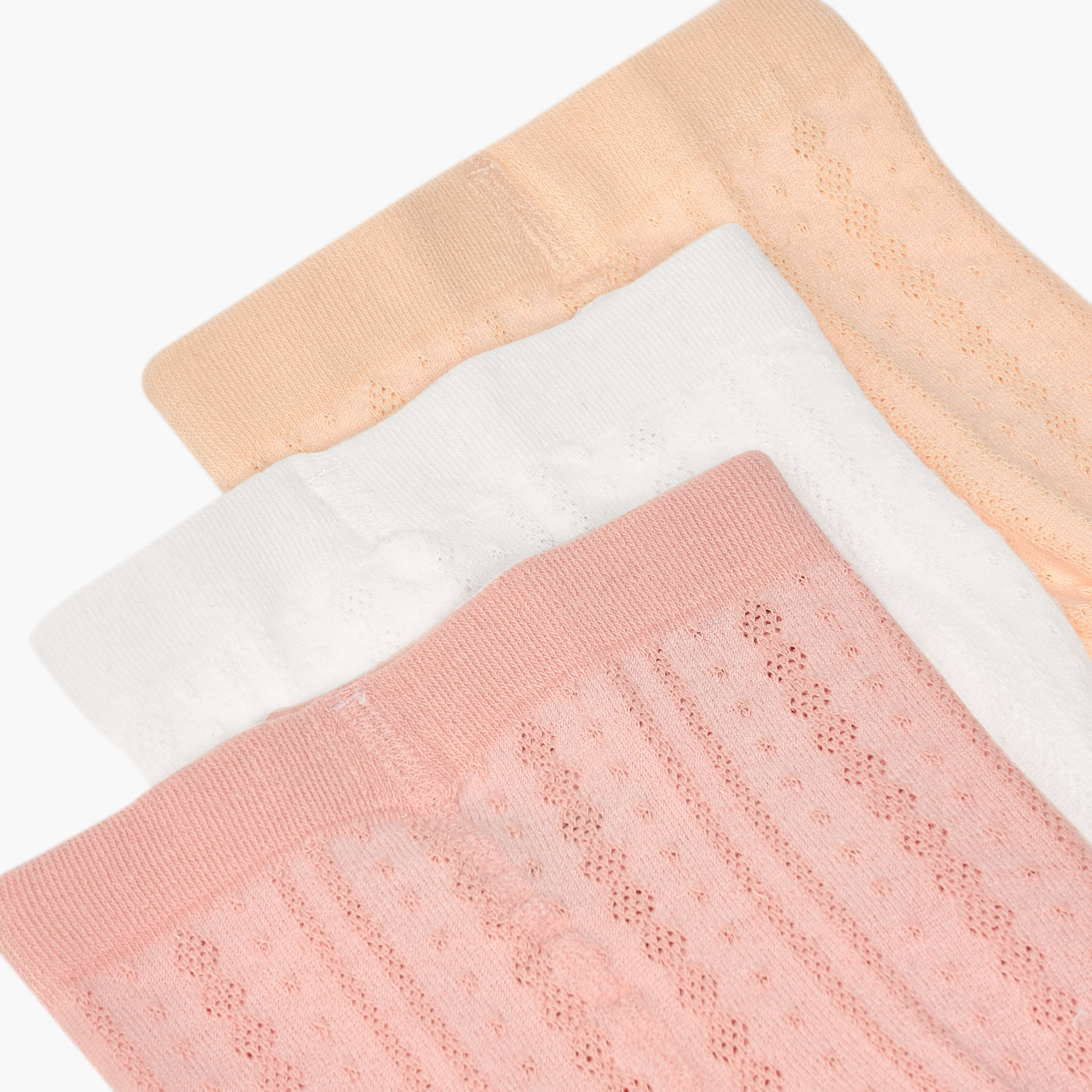 Pack of 3 Juniors Cotton Tights with Elascticated Waist-baby-girls-clothing-bottoms-leggings-image-6