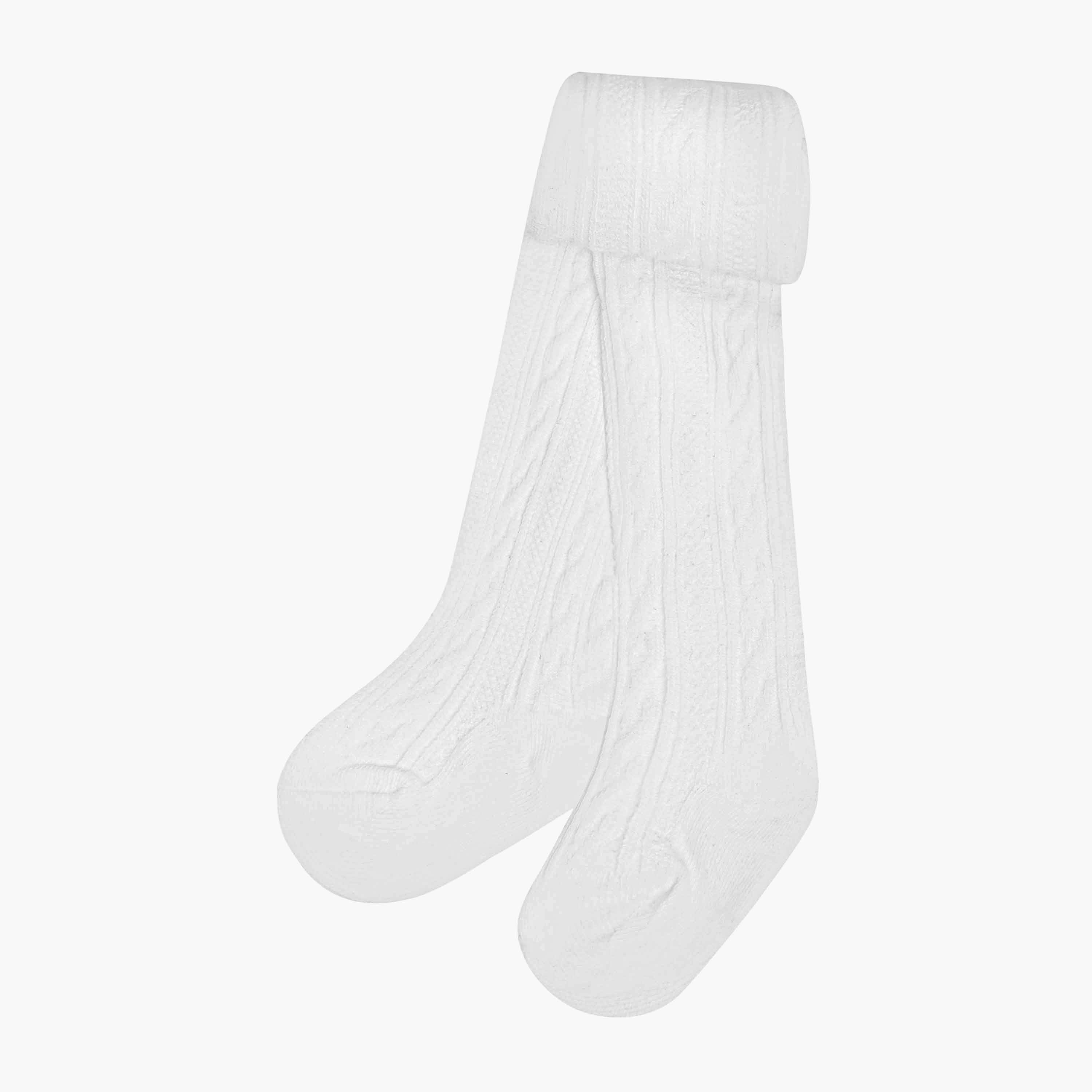 Pack of 3 Juniors Cotton Tights with Texture-baby-girls-clothing-bottoms-leggings-image-4