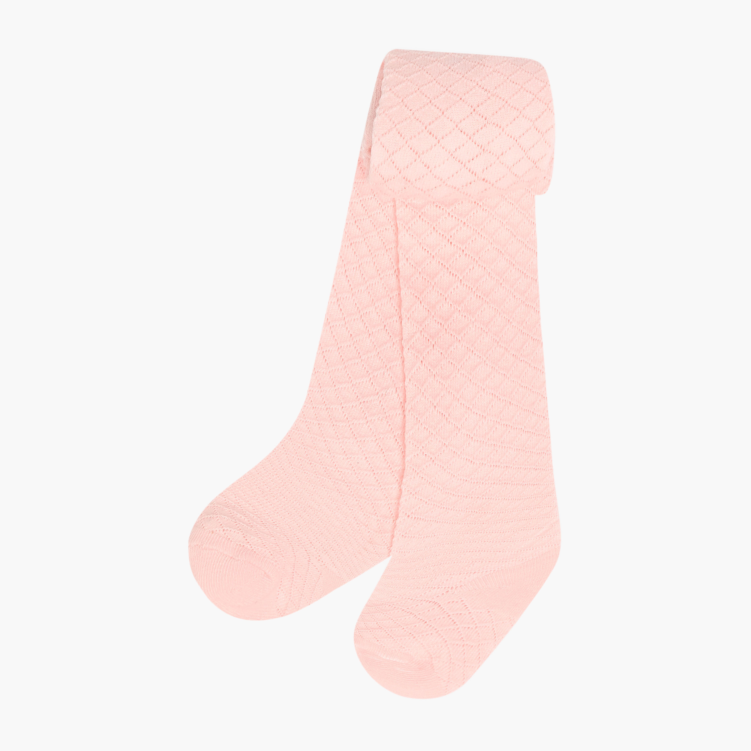Pack of 2 Juniors Cotton Tights with Texture-baby-girls-accessories-socks-image-2