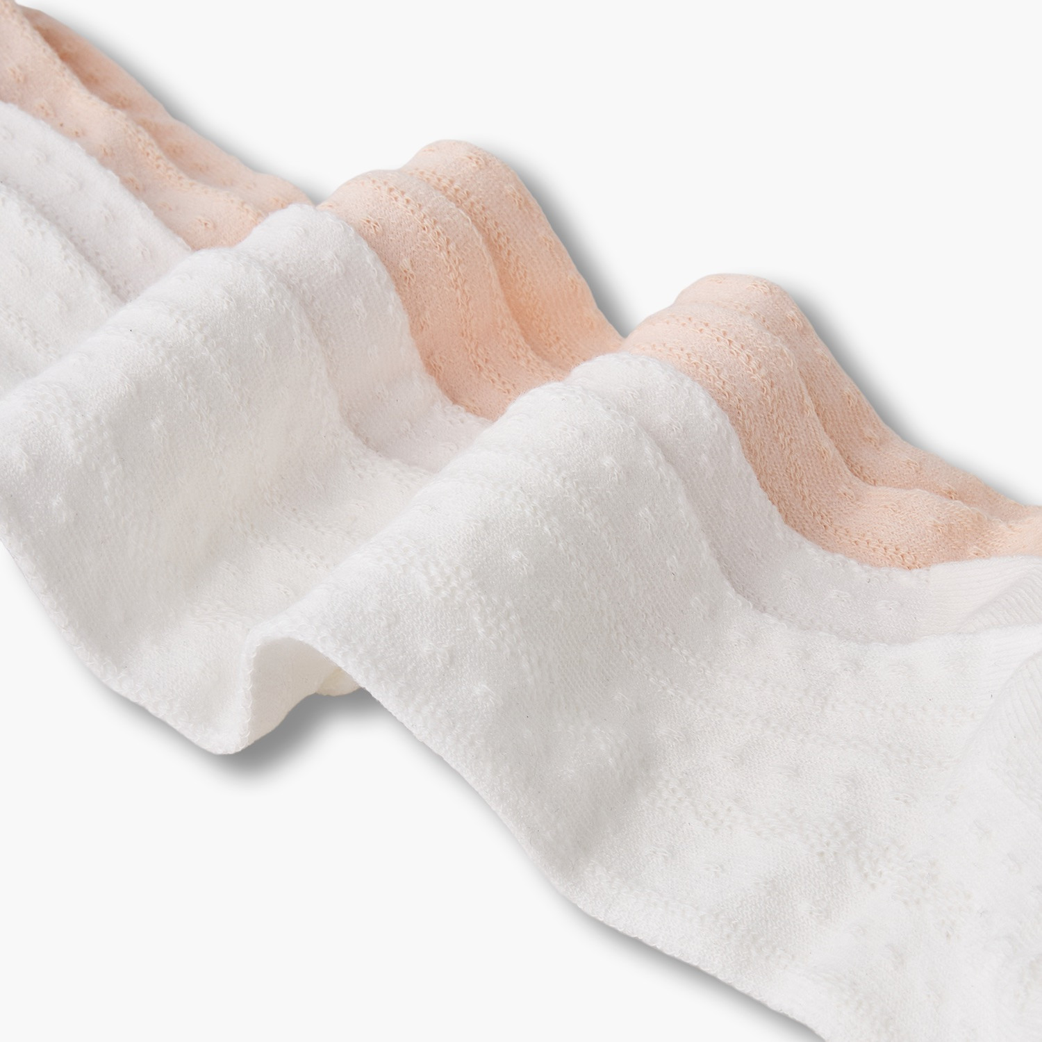 جوارب كولون بارزة الملمس للبنات من جونيورز - عبوة من قطعتين-baby-girls-accessories-socks-image-4