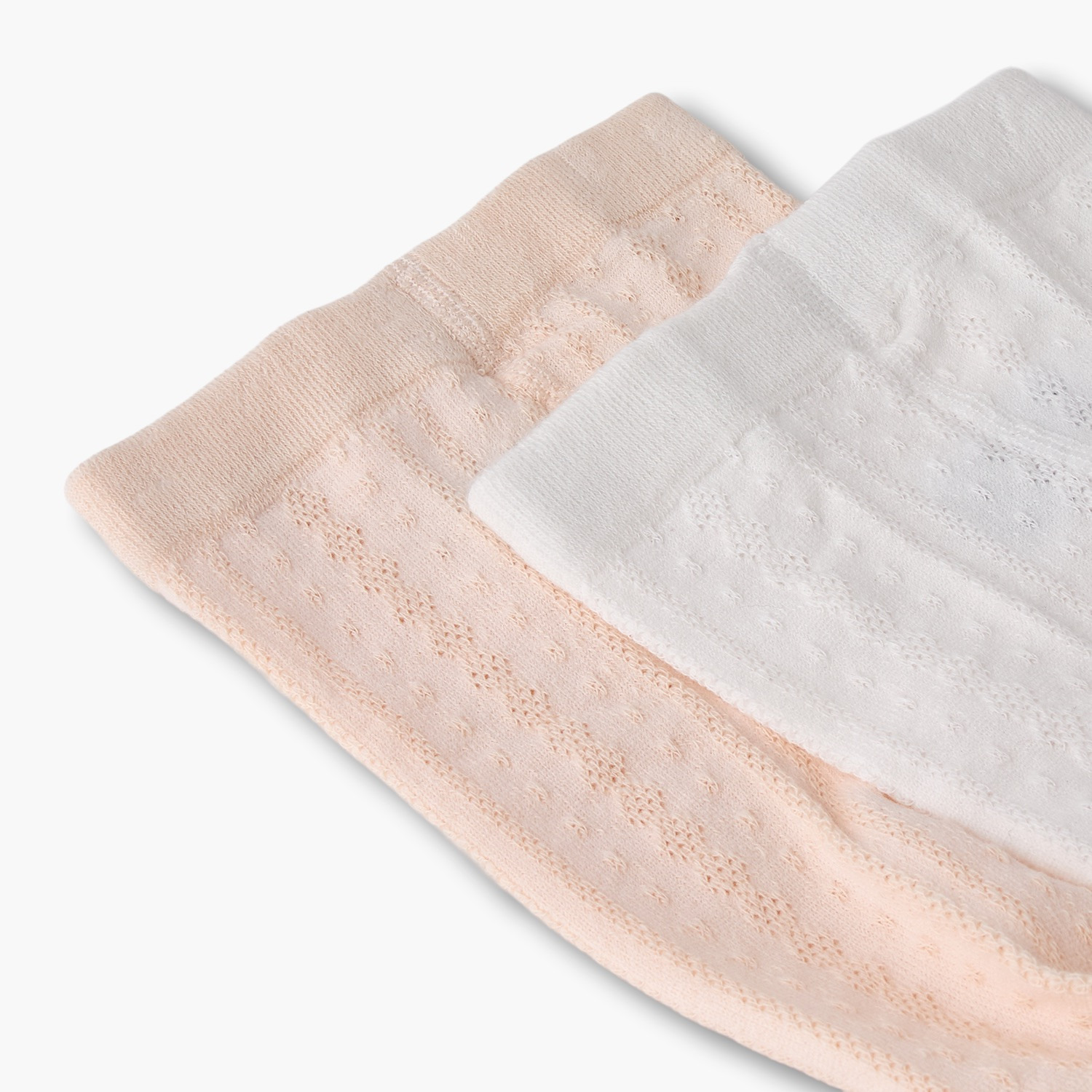 جوارب كولون بارزة الملمس للبنات من جونيورز - عبوة من قطعتين-baby-girls-accessories-socks-image-5