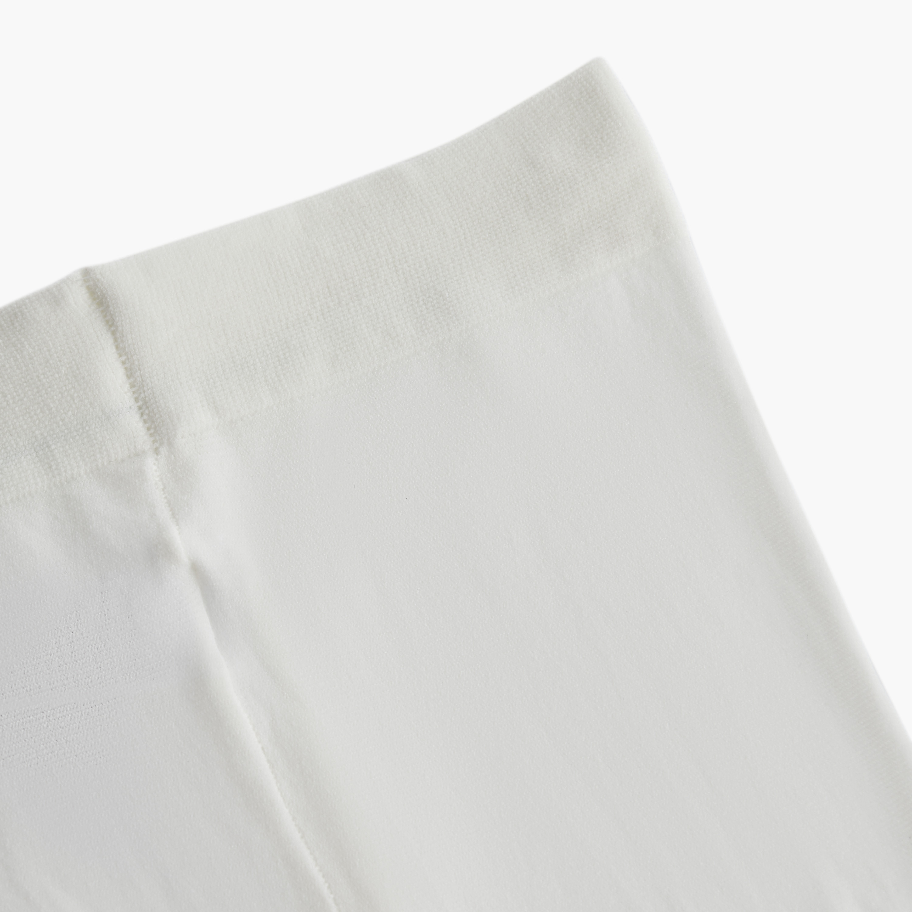 Juniors Solid Jacquard Tights with Elasticated Waistband-baby-girls-accessories-socks-image-2