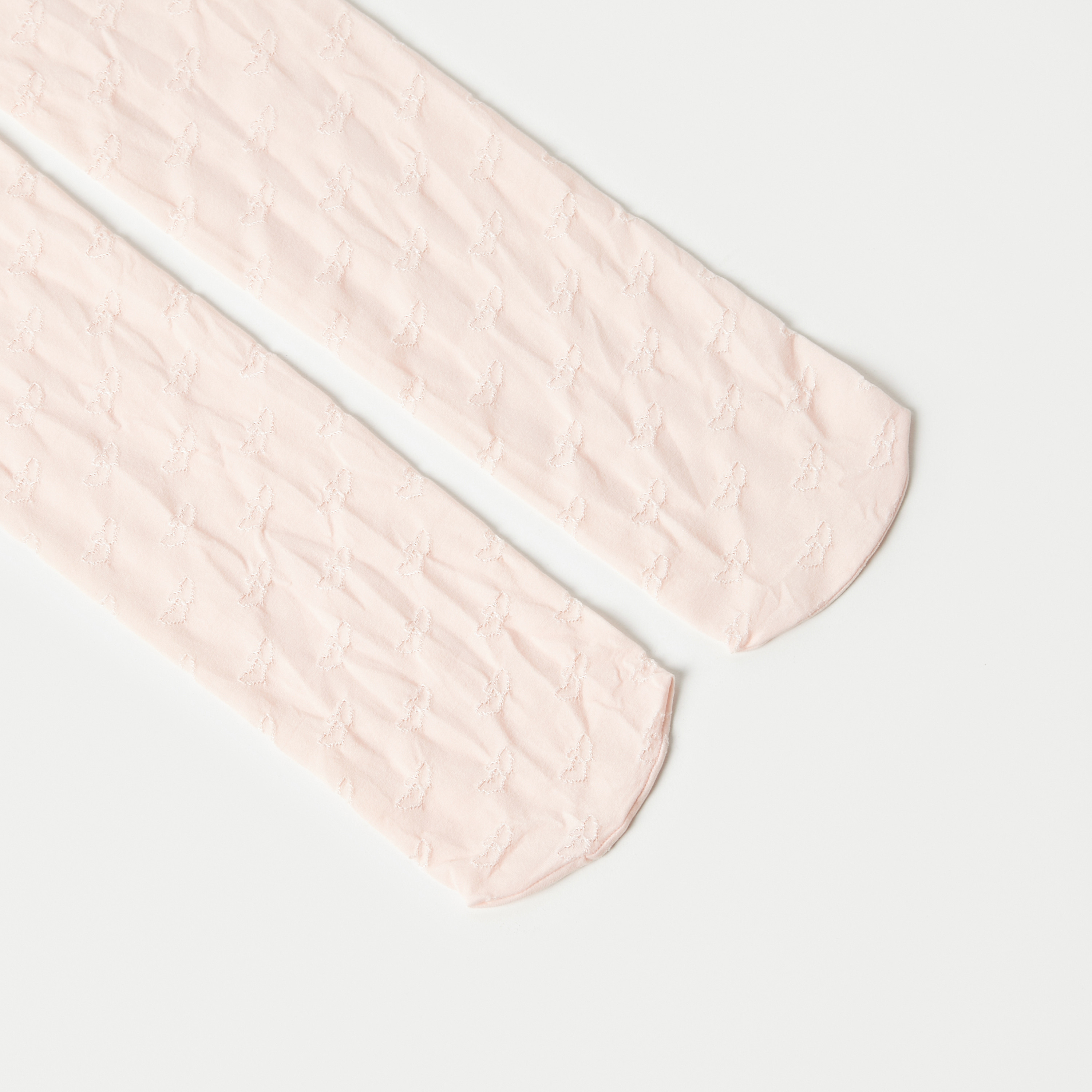 Juniors Textured Jacquard Tights-baby-girls-accessories-socks-image-3