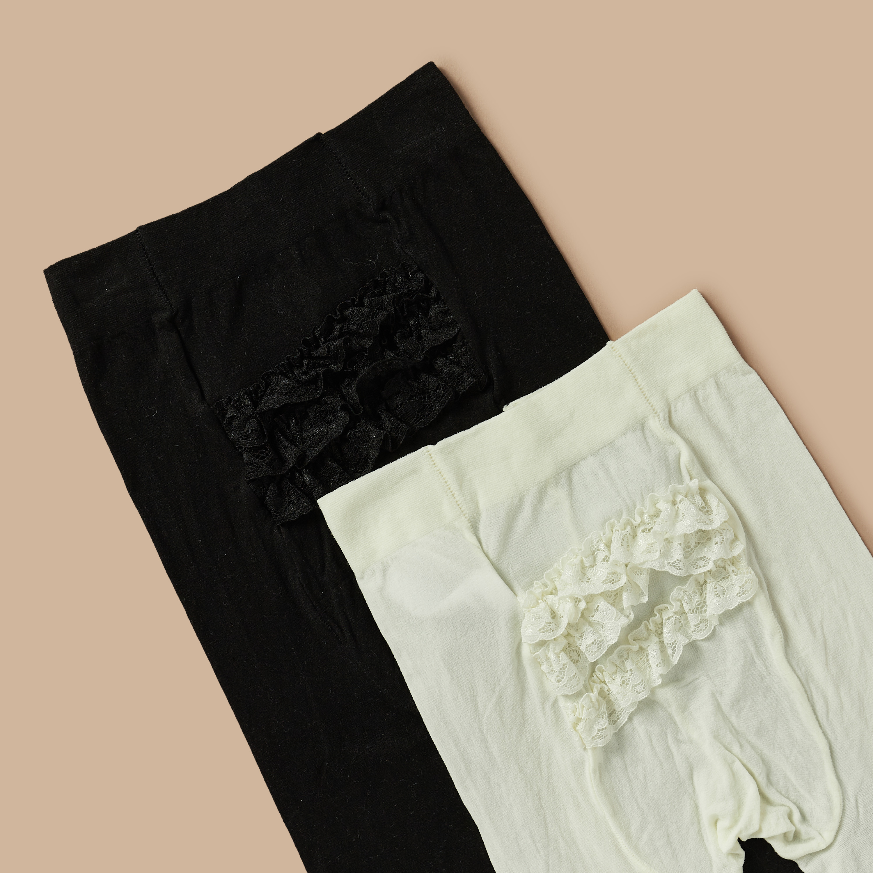 Juniors Textured Tights - Set of 2-baby-girls-accessories-socks-image-4