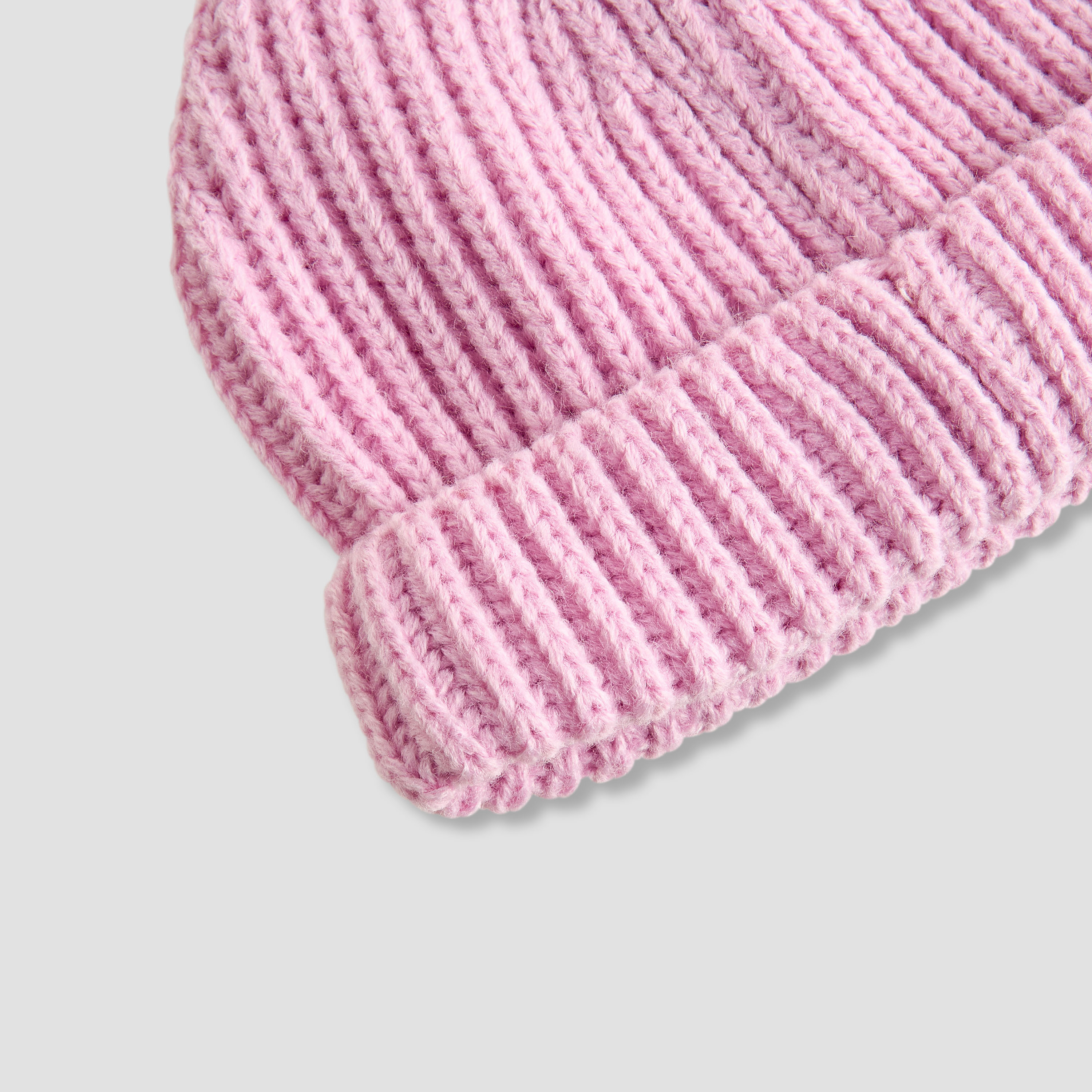 Juniors Baby Girls Beanie with Knitted Texture - Cotton-baby-girls-accessories-caps-image-2