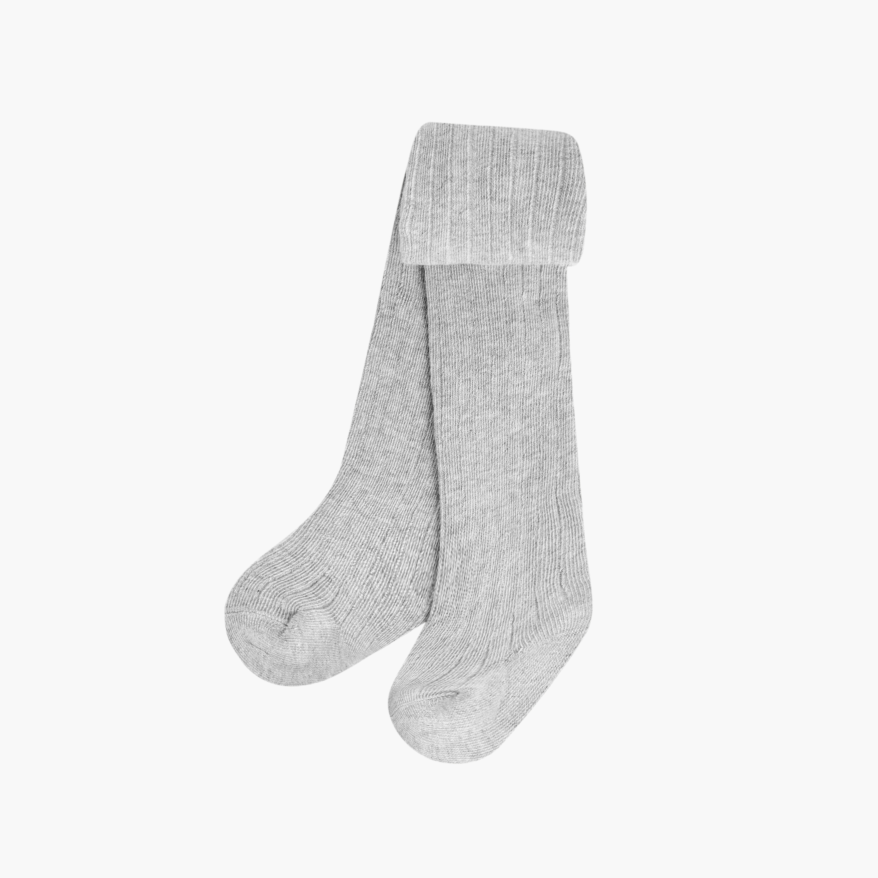 Set of 2- Juniors Cotton Girls Tights - Ribbed-baby-girls-accessories-socks-image-2