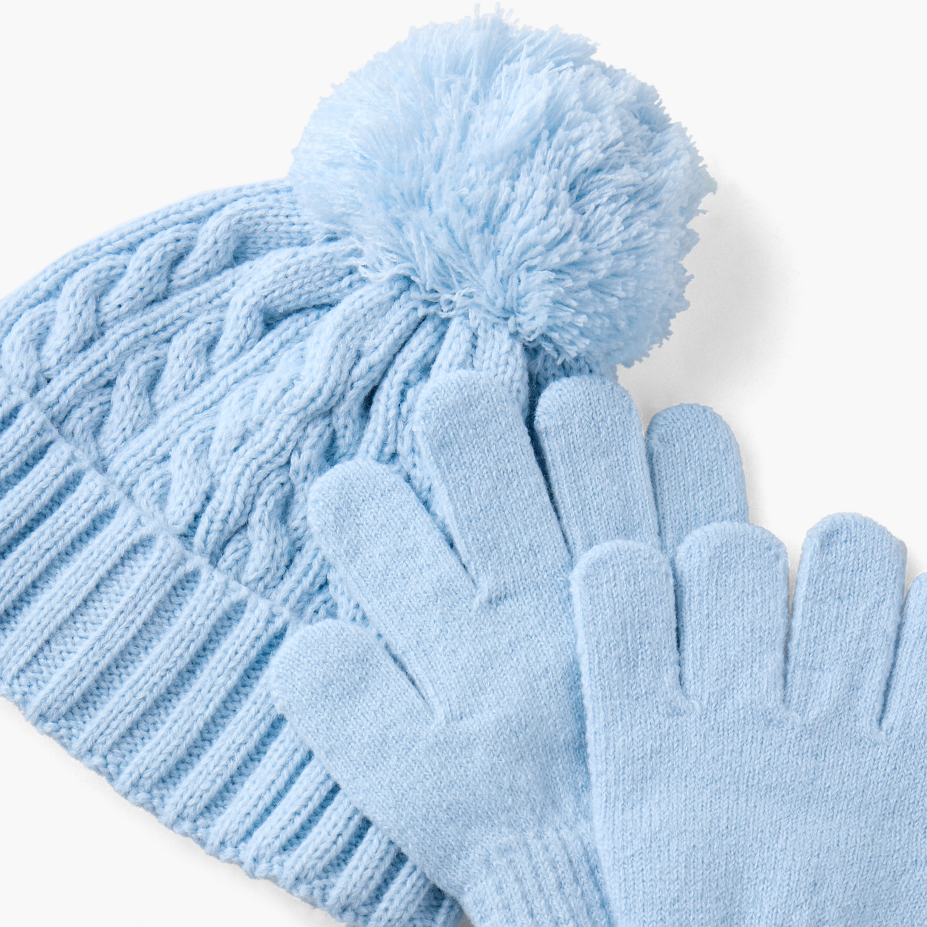 Juniors Cap with Gloves-baby-boys-accessories-caps-image-4