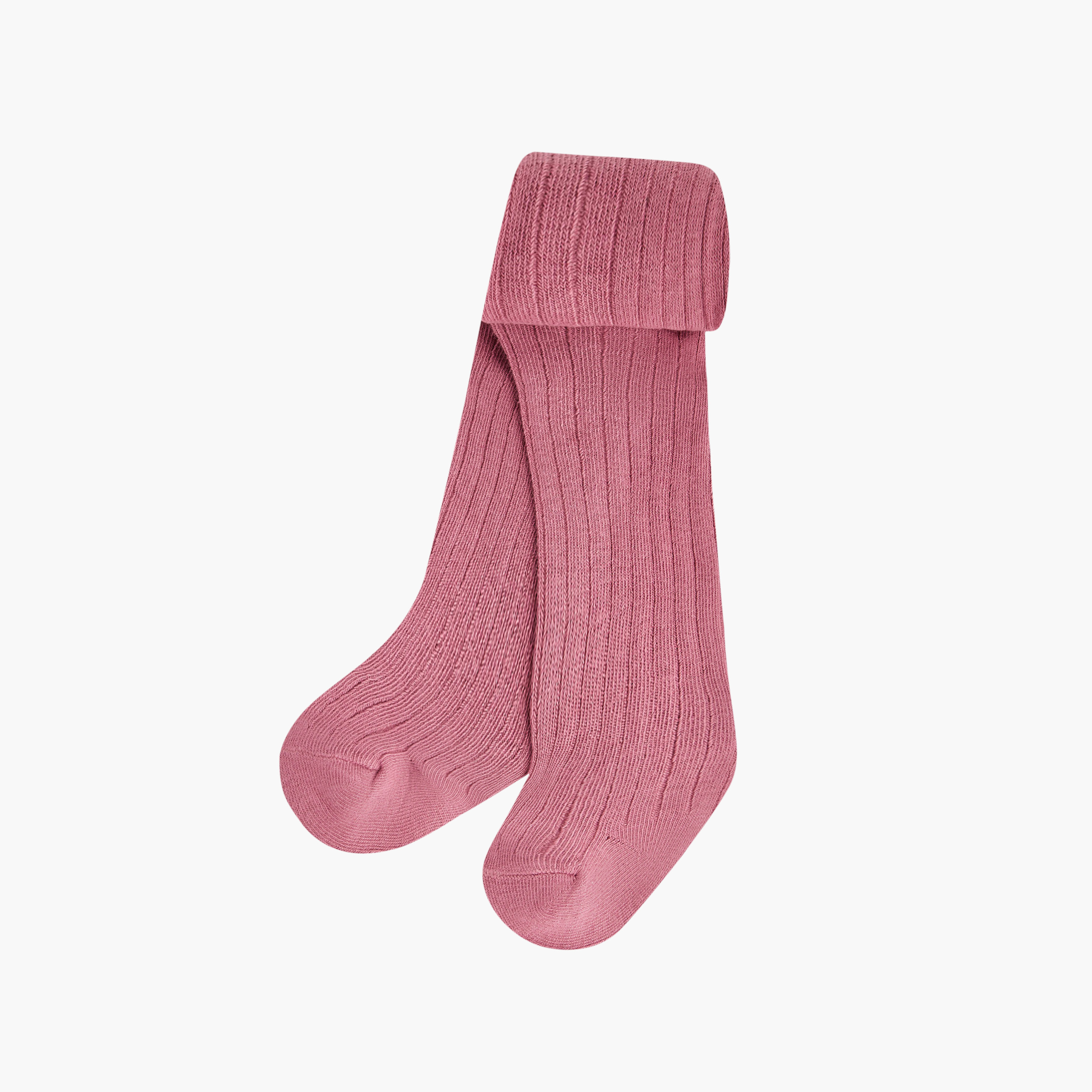 Set of 2 - Juniors Cotton Girls Tights - Ribbed-baby-girls-accessories-socks-image-2