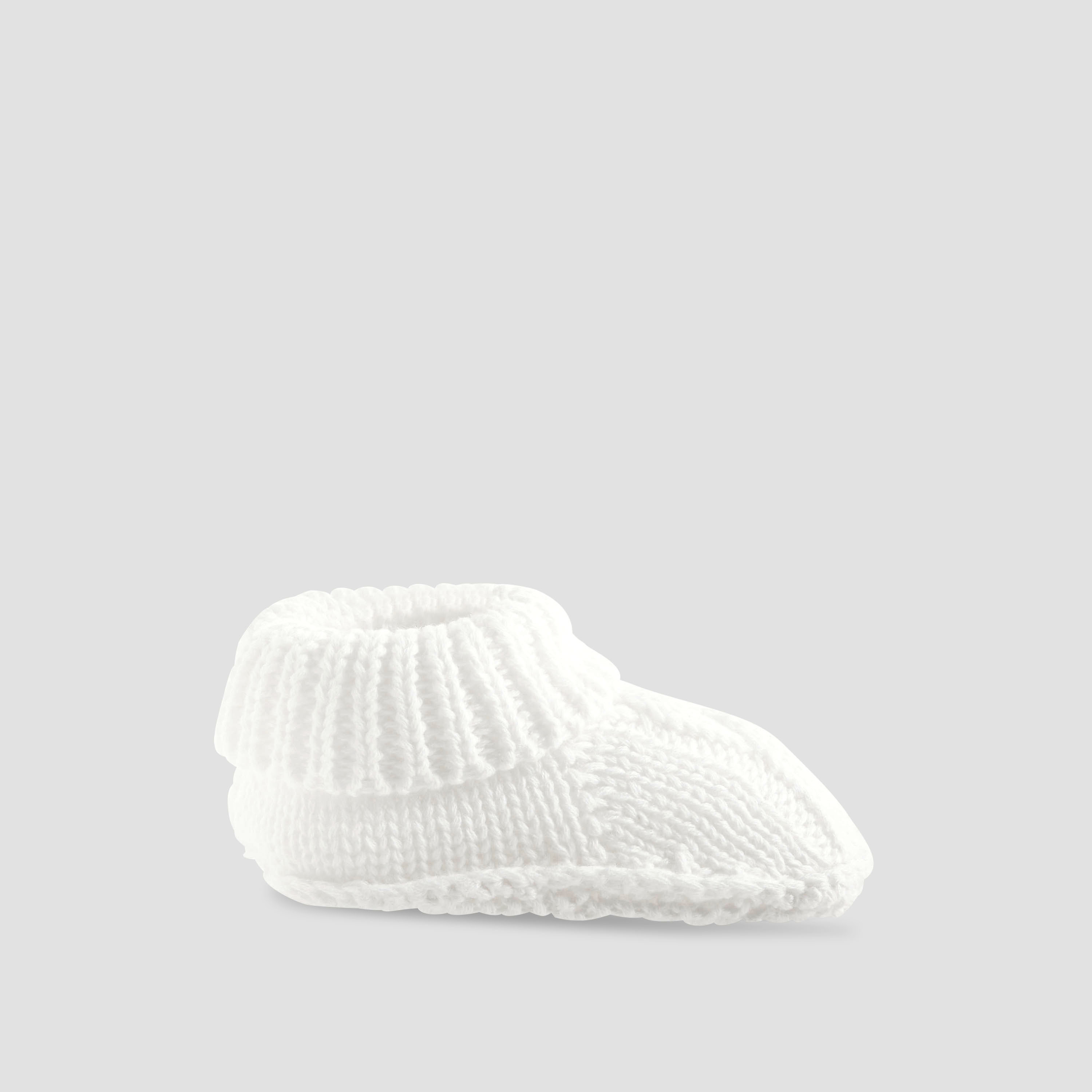بوت قطن بتشطيب محبوك للأولاد من جونيورز-baby-boys-shoes-booties-image-3