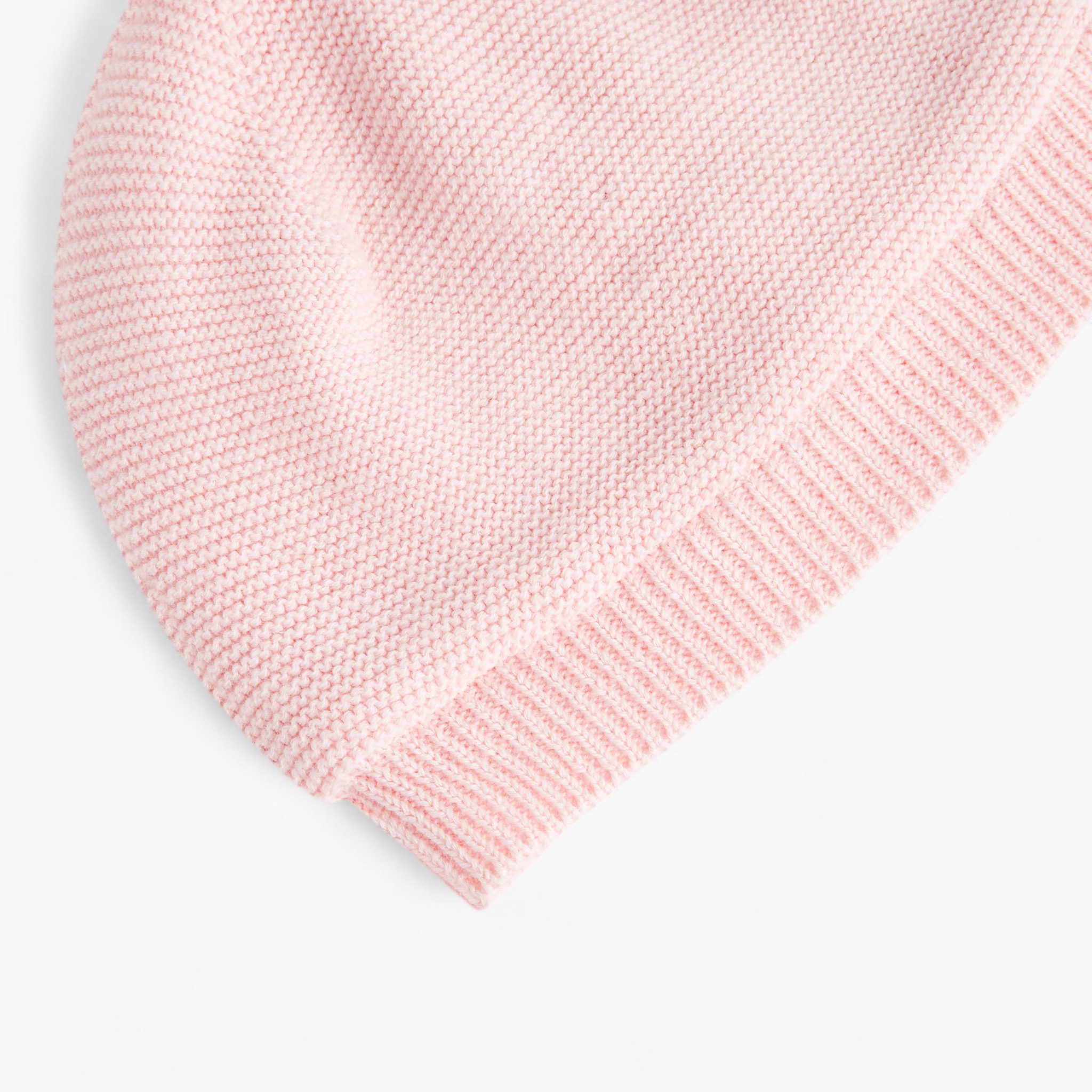 Juniors Girls Knitted Beanie with Pom Pom Detail - Cotton-baby-girls-clothing-winterwear-winteraccessories-image-5