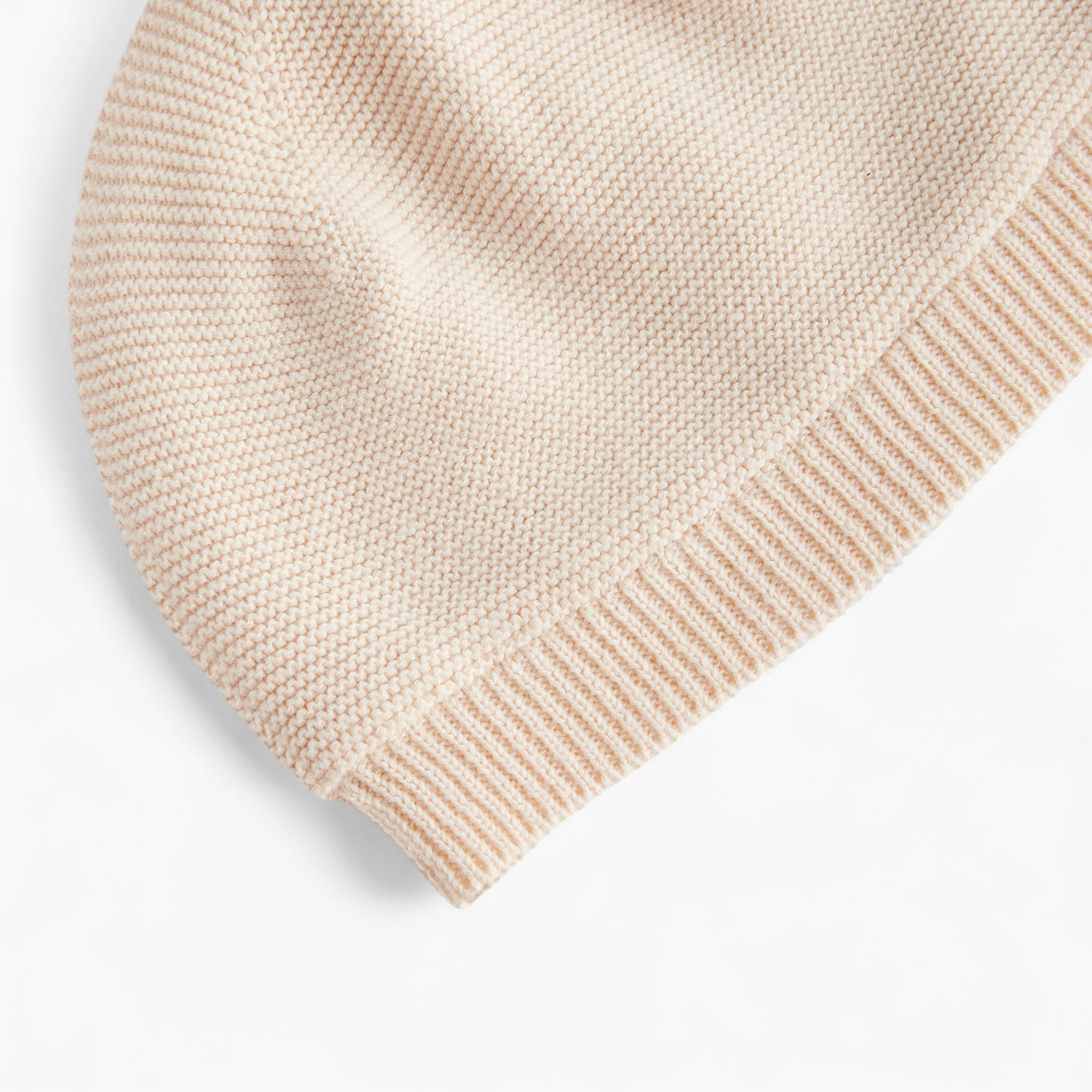 Juniors Girls Knitted Beanie with Pom Pom Detail - Cotton-baby-girls-clothing-winterwear-winteraccessories-image-5