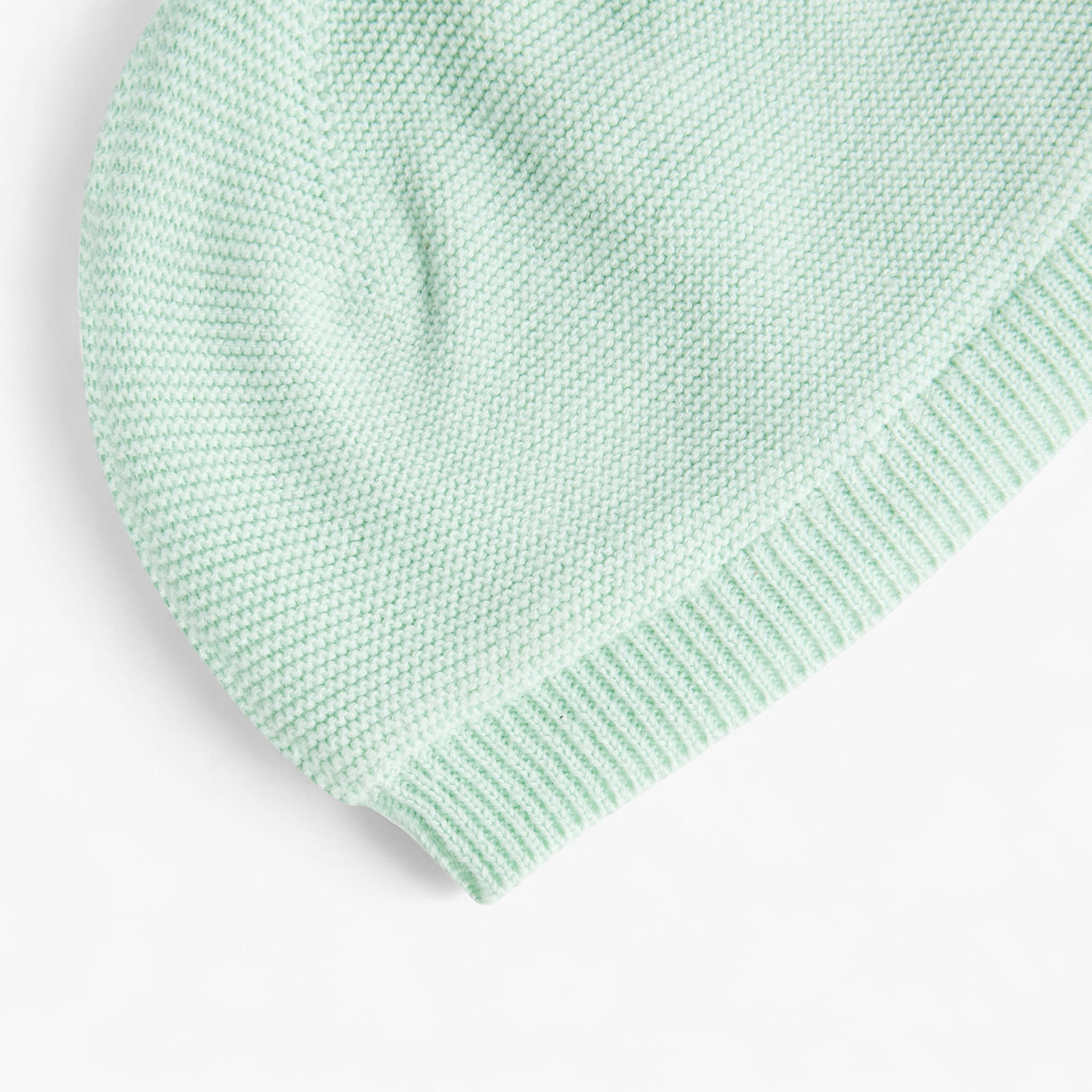 Juniors Baby Knitted Beanie with Pom Pom Detail - Cotton-baby-boys-accessories-caps-image-5