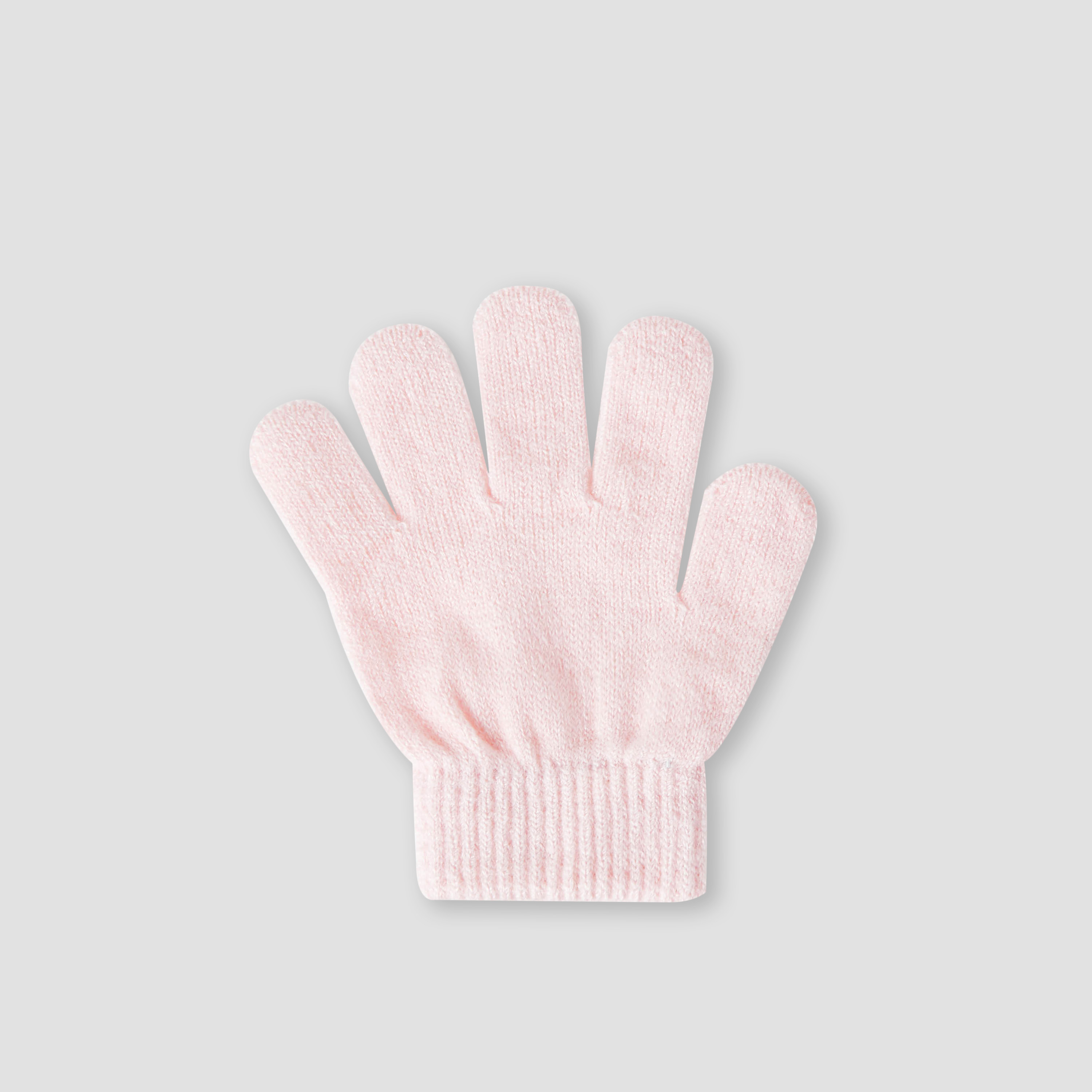 Juniors Girls Winter Cap with Gloves - Acrylic-baby-girls-clothing-winterwear-winteraccessories-image-5