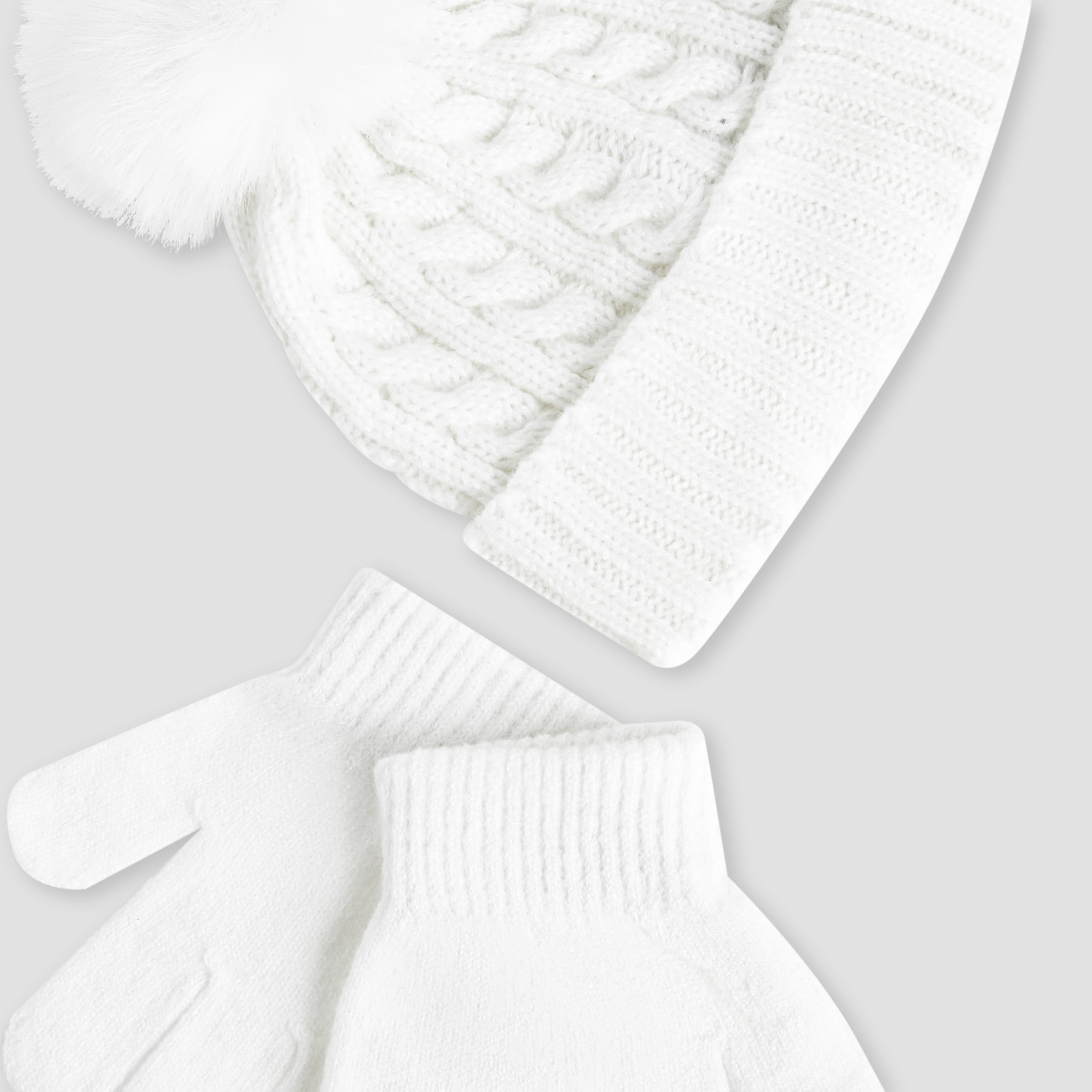 Juniors Boys Winter Cap with Gloves - Acrylic-baby-boys-clothing-winterwear-winteraccessories-image-7