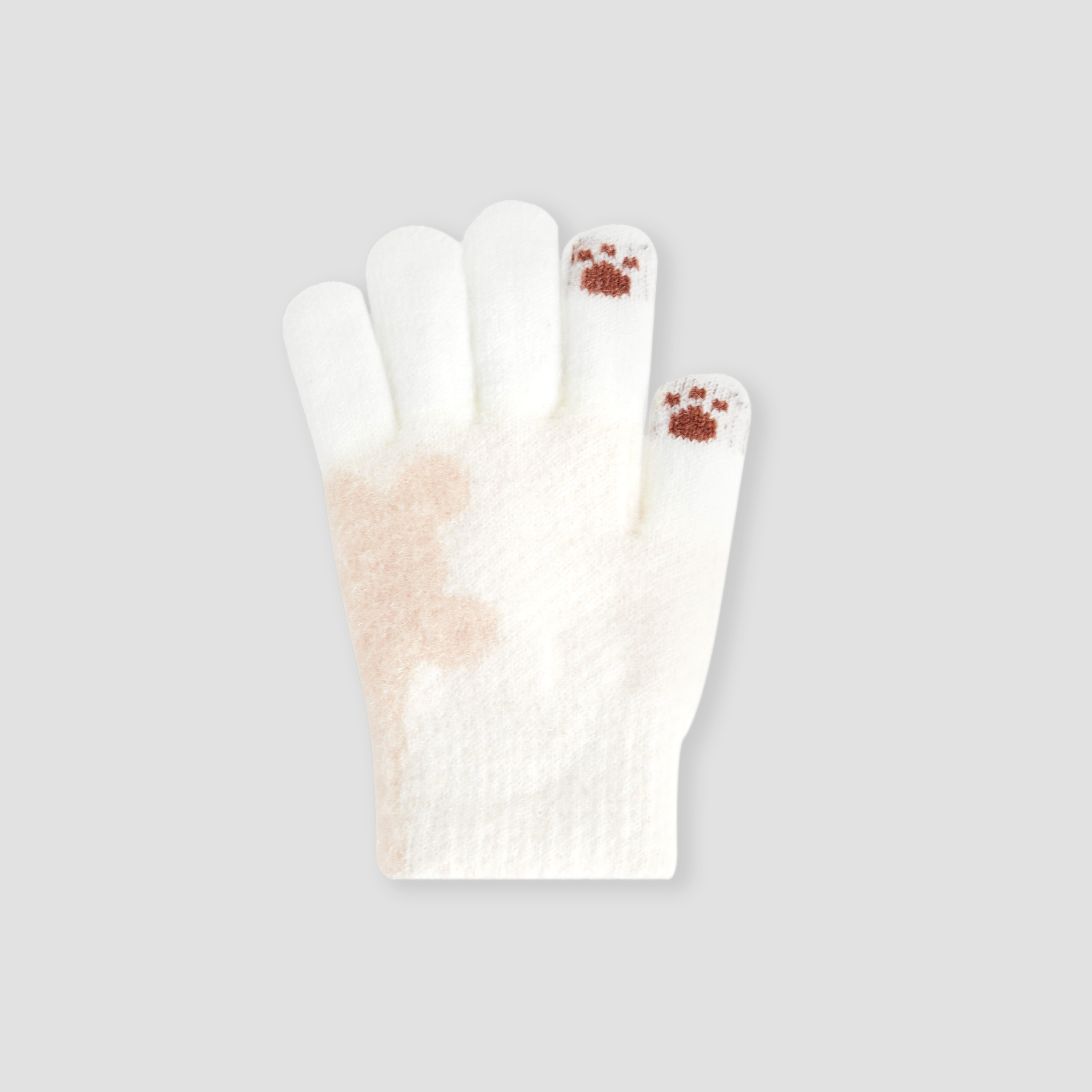 Juniors Boys Winter Gloves with Bear Design-baby-boys-clothing-winterwear-winteraccessories-image-4