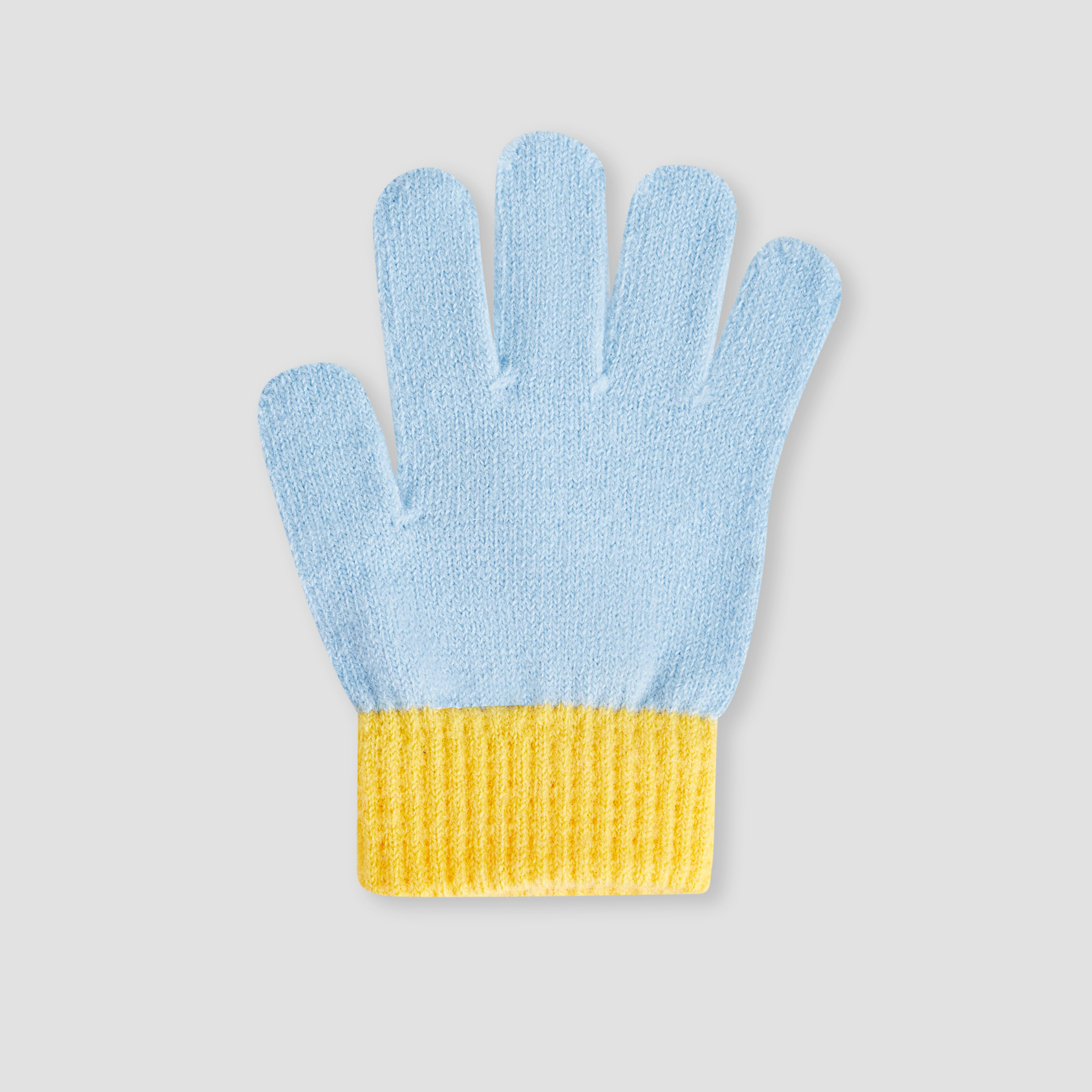 Juniors Boys Winter Gloves with Colourblock Design-baby-boys-clothing-winterwear-winteraccessories-image-5