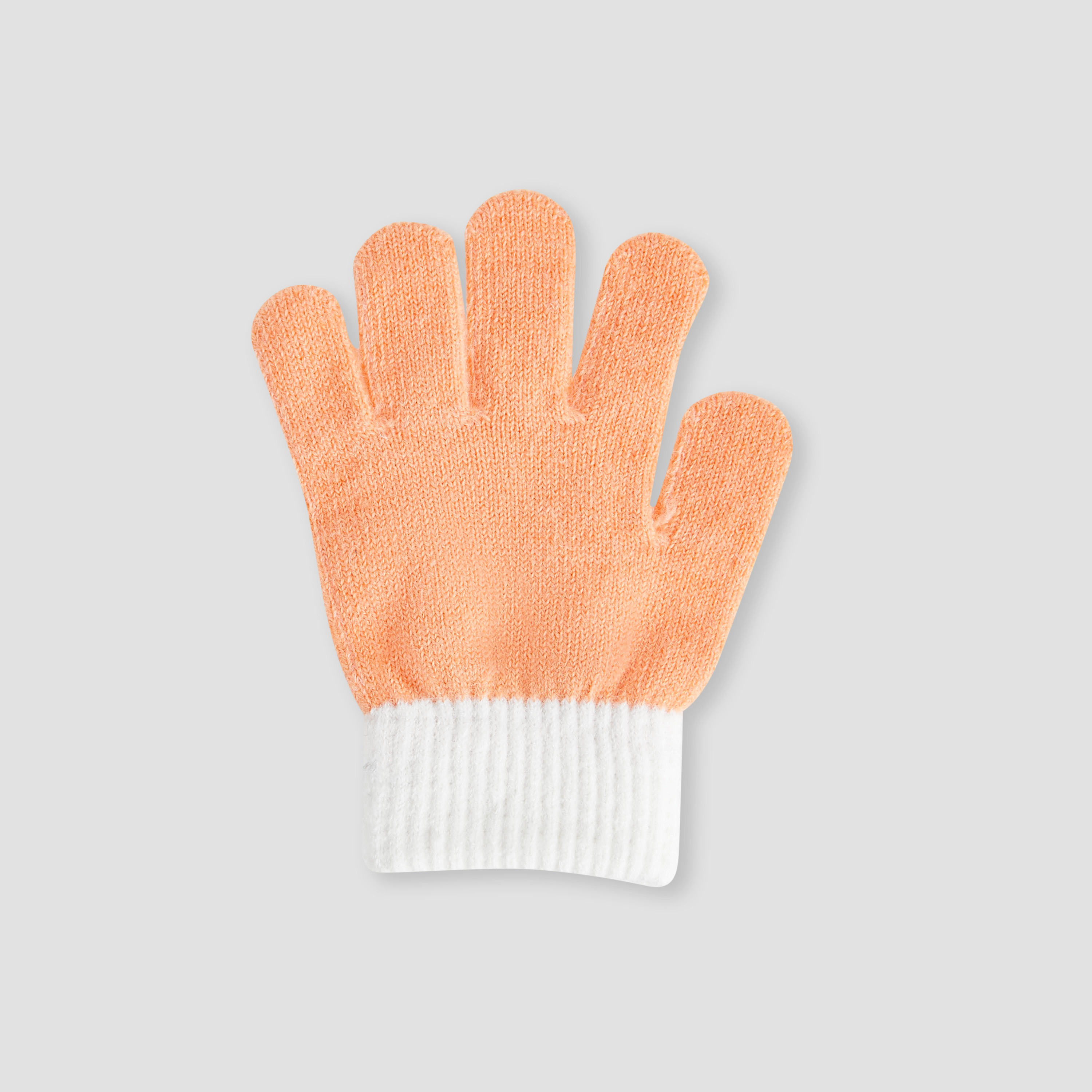 Juniors Boys Winter Gloves with Colourblock Design-baby-girls-clothing-winterwear-winteraccessories-image-4