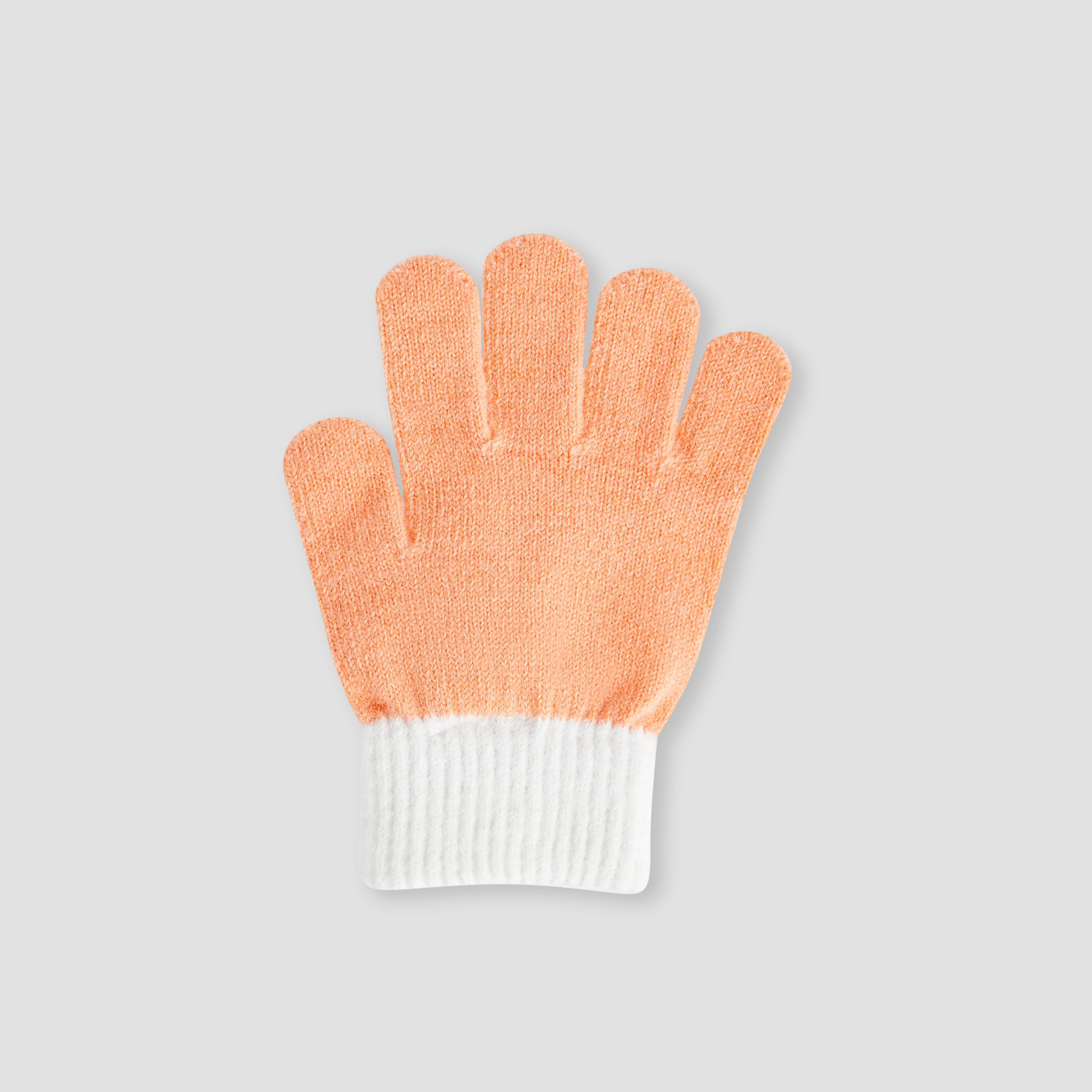 Juniors Boys Winter Gloves with Colourblock Design-baby-girls-clothing-winterwear-winteraccessories-image-5