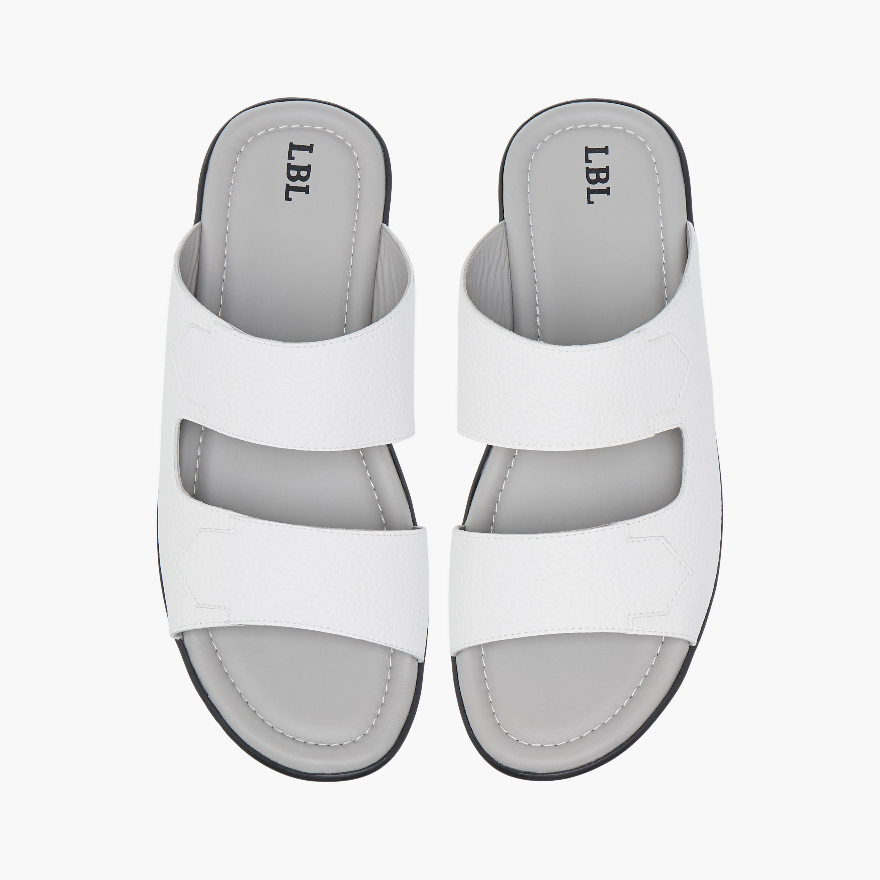 صندل عربي سهل الارتداء بارز الملمس من إل بي إل من شو إكسبريس-men-shoes-sandals-image-1